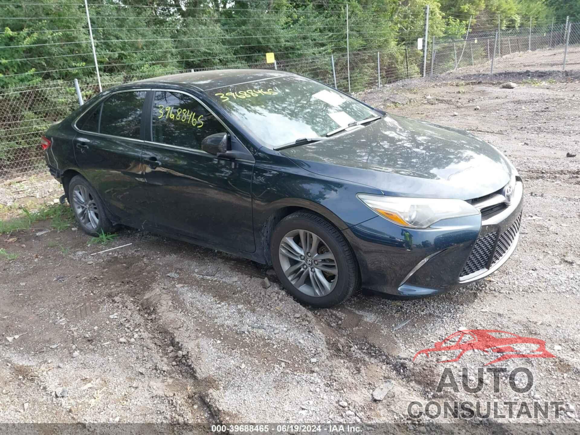 TOYOTA CAMRY 2017 - 4T1BF1FK0HU275695