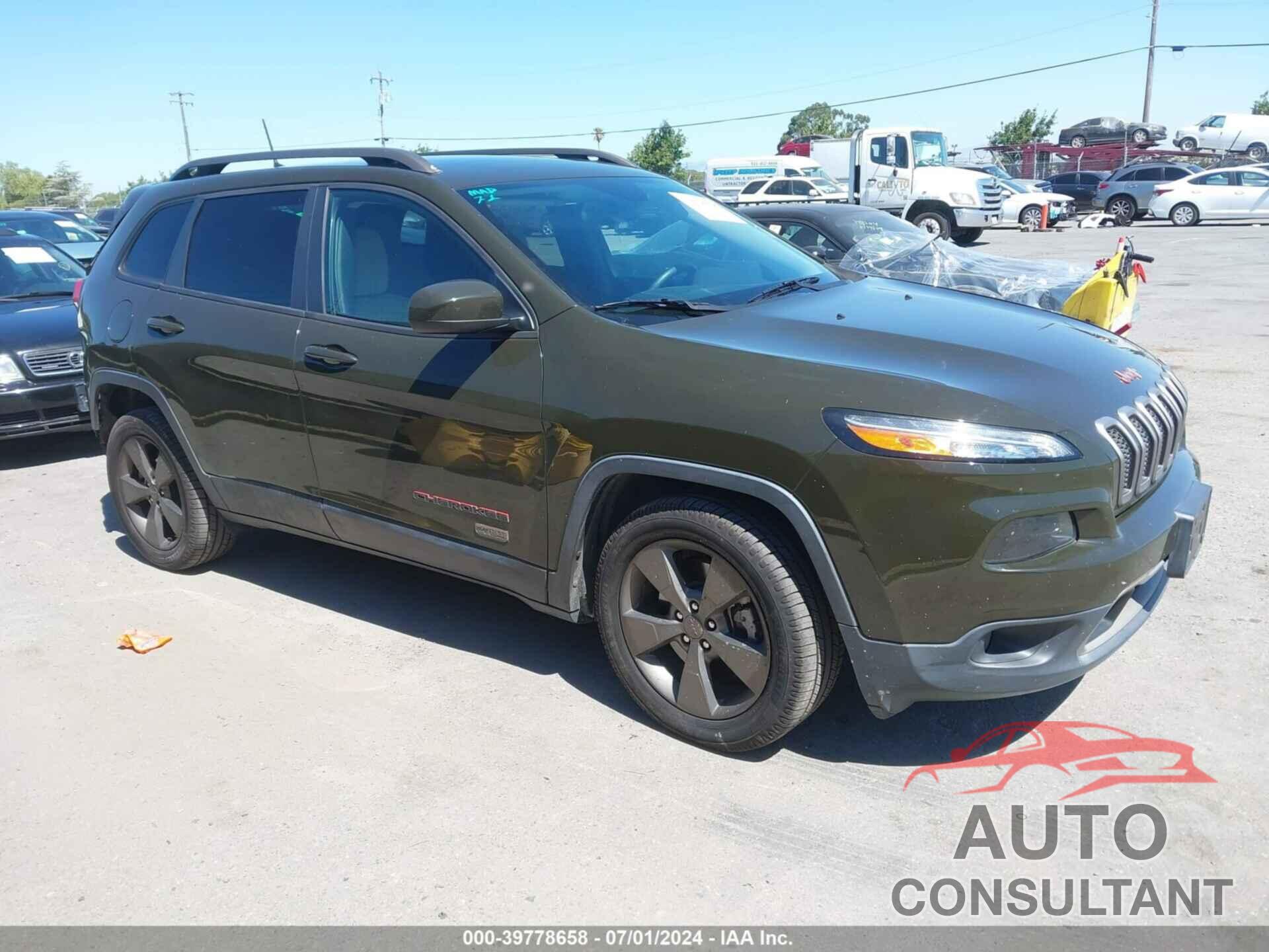 JEEP CHEROKEE 2016 - 1C4PJLCB1GW362260