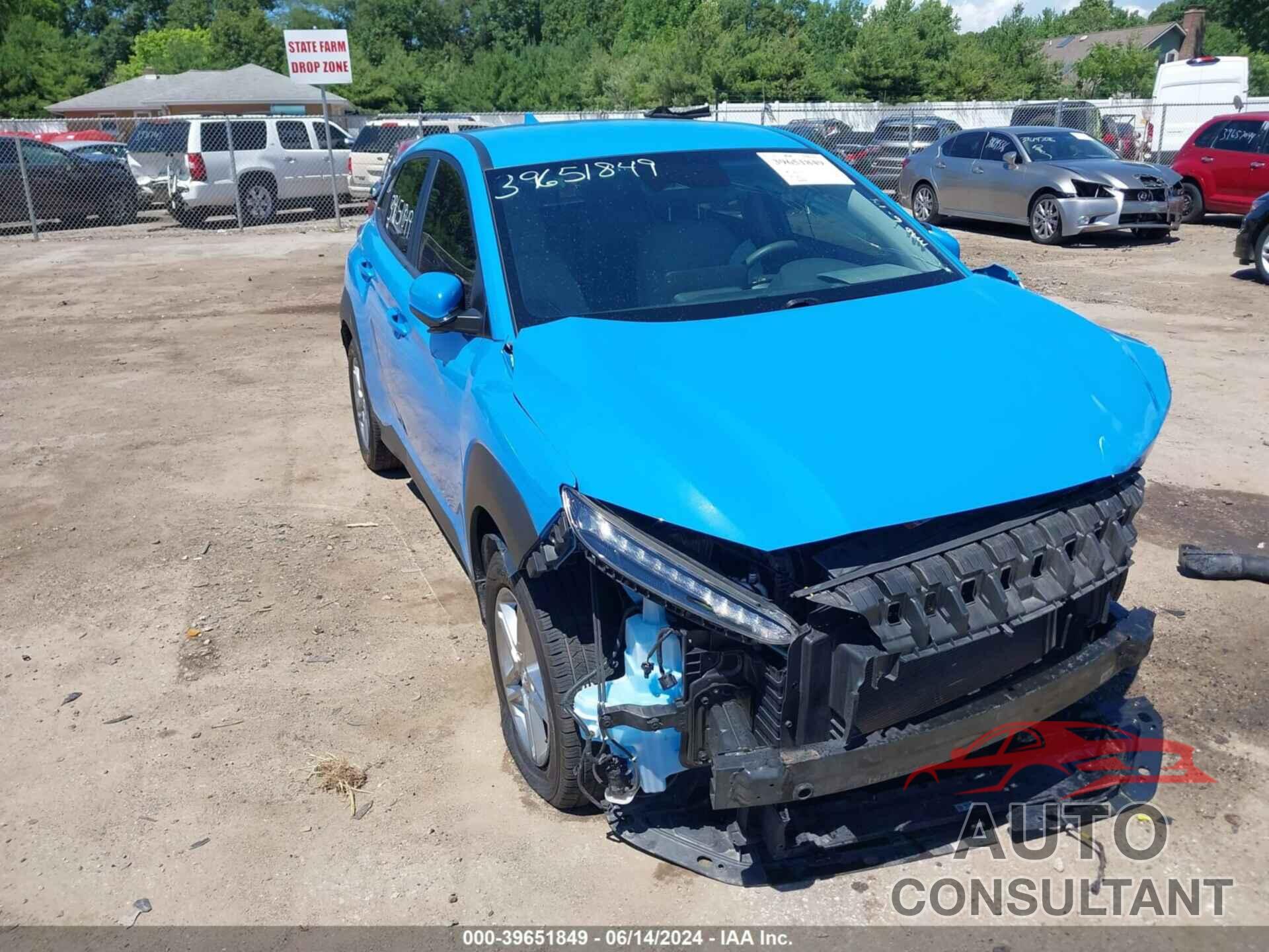 HYUNDAI KONA 2022 - KM8K2CAB3NU875640