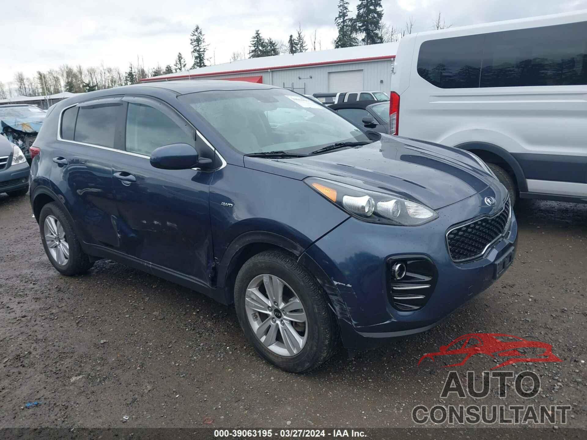 KIA SPORTAGE 2018 - KNDPMCAC1J7327092