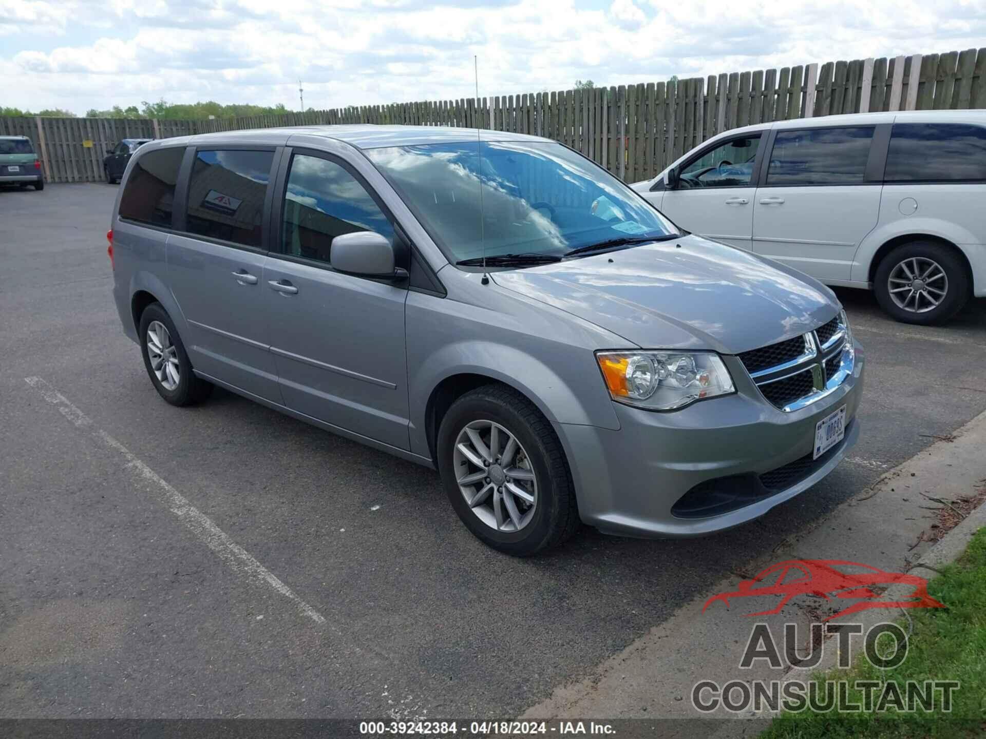 DODGE GRAND CARAVAN 2016 - 2C4RDGBGXGR343560