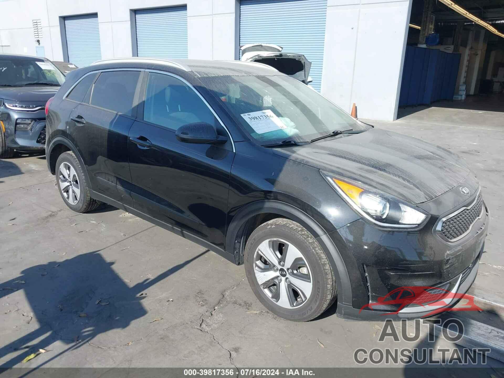 KIA NIRO 2017 - KNDCB3LC2H5099904