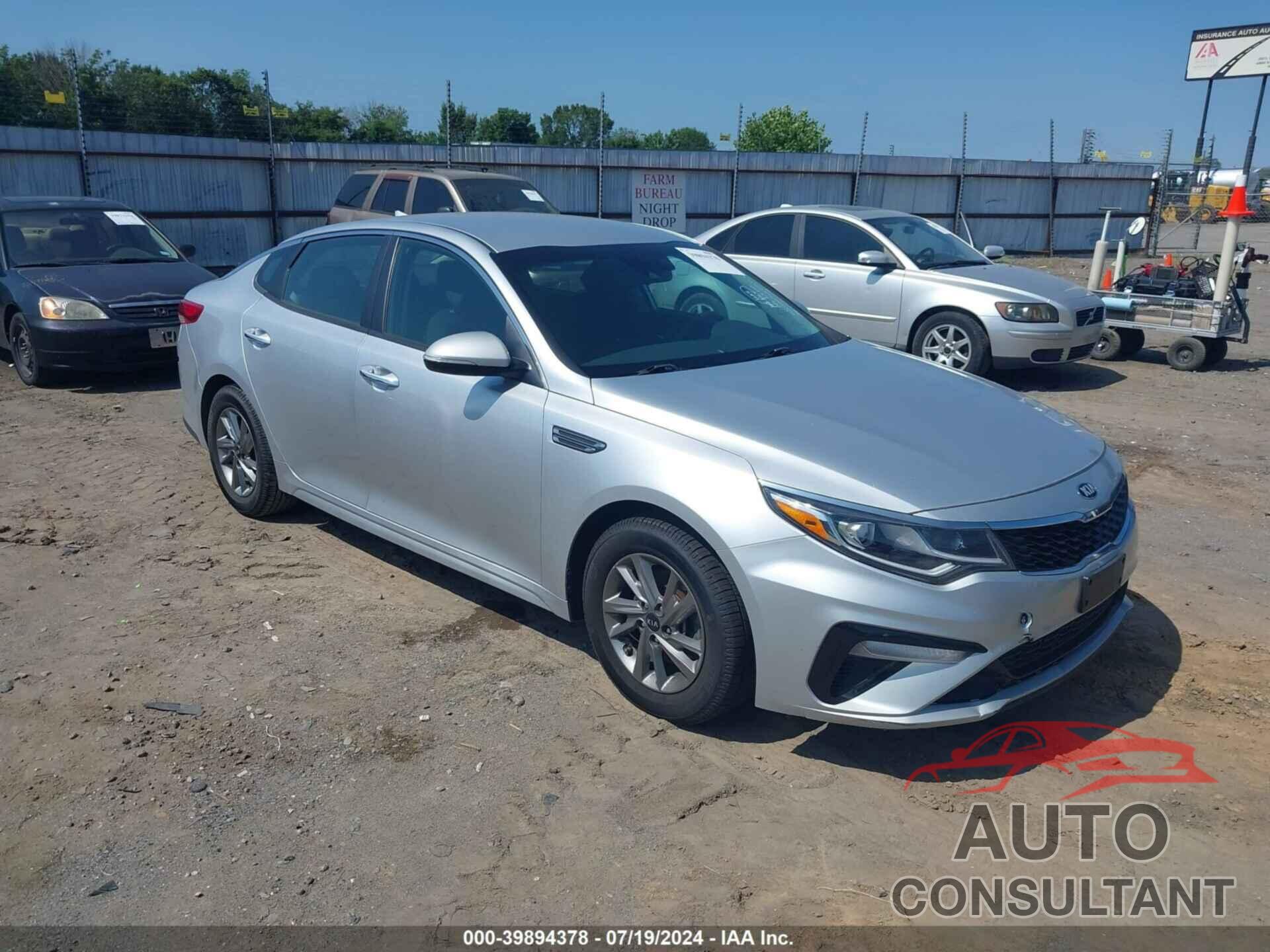 KIA OPTIMA 2019 - 5XXGT4L30KG293631