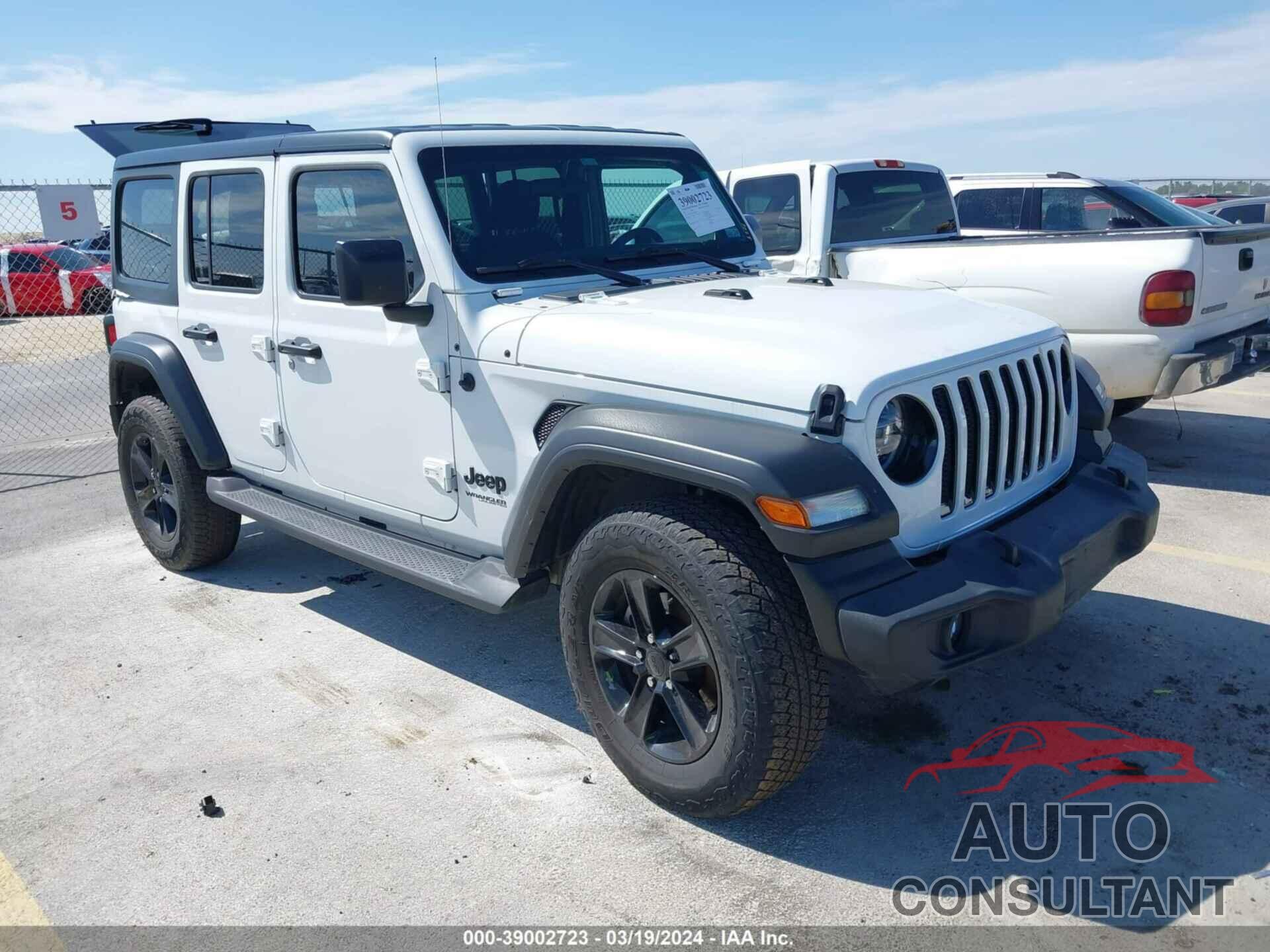 JEEP WRANGLER UNLIMITED 2021 - 1C4HJXDG7MW523762
