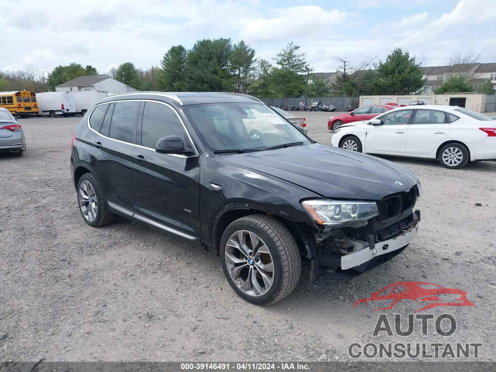 BMW X3 2017 - 5UXWX9C59H0D96783