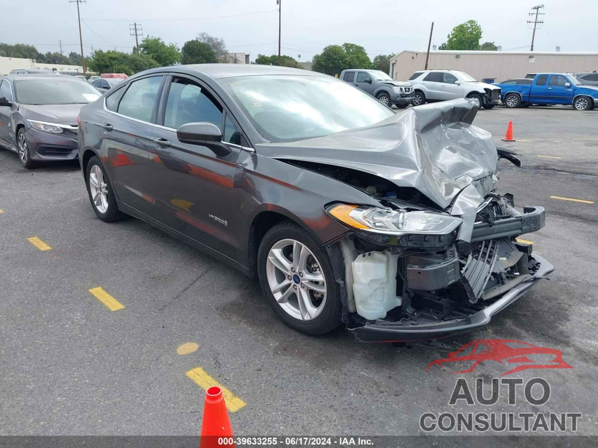 FORD FUSION HYBRID 2018 - 3FA6P0LU3JR285367