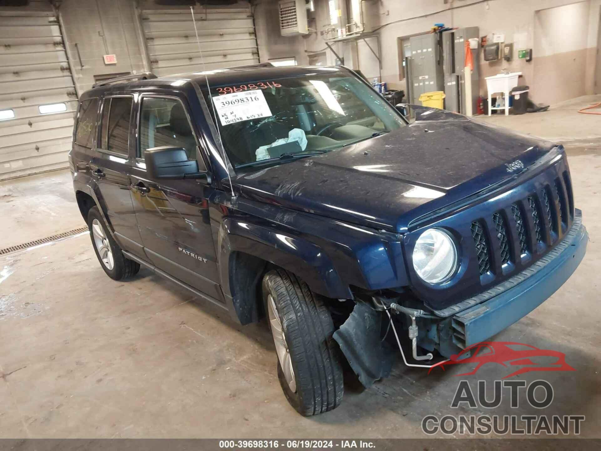 JEEP PATRIOT 2017 - 1C4NJRFB7HD111410