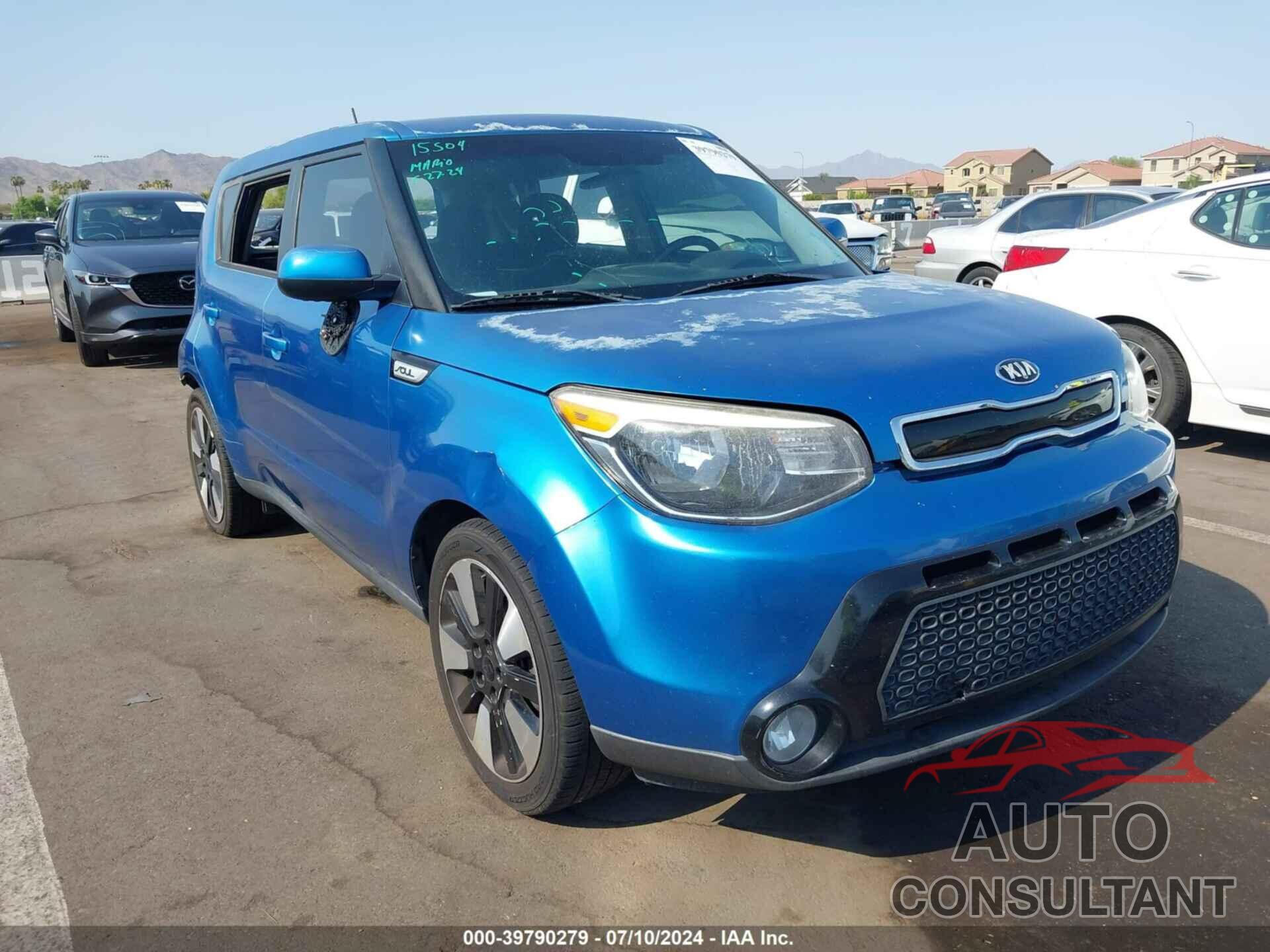 KIA SOUL 2016 - KNDJP3A53G7301360