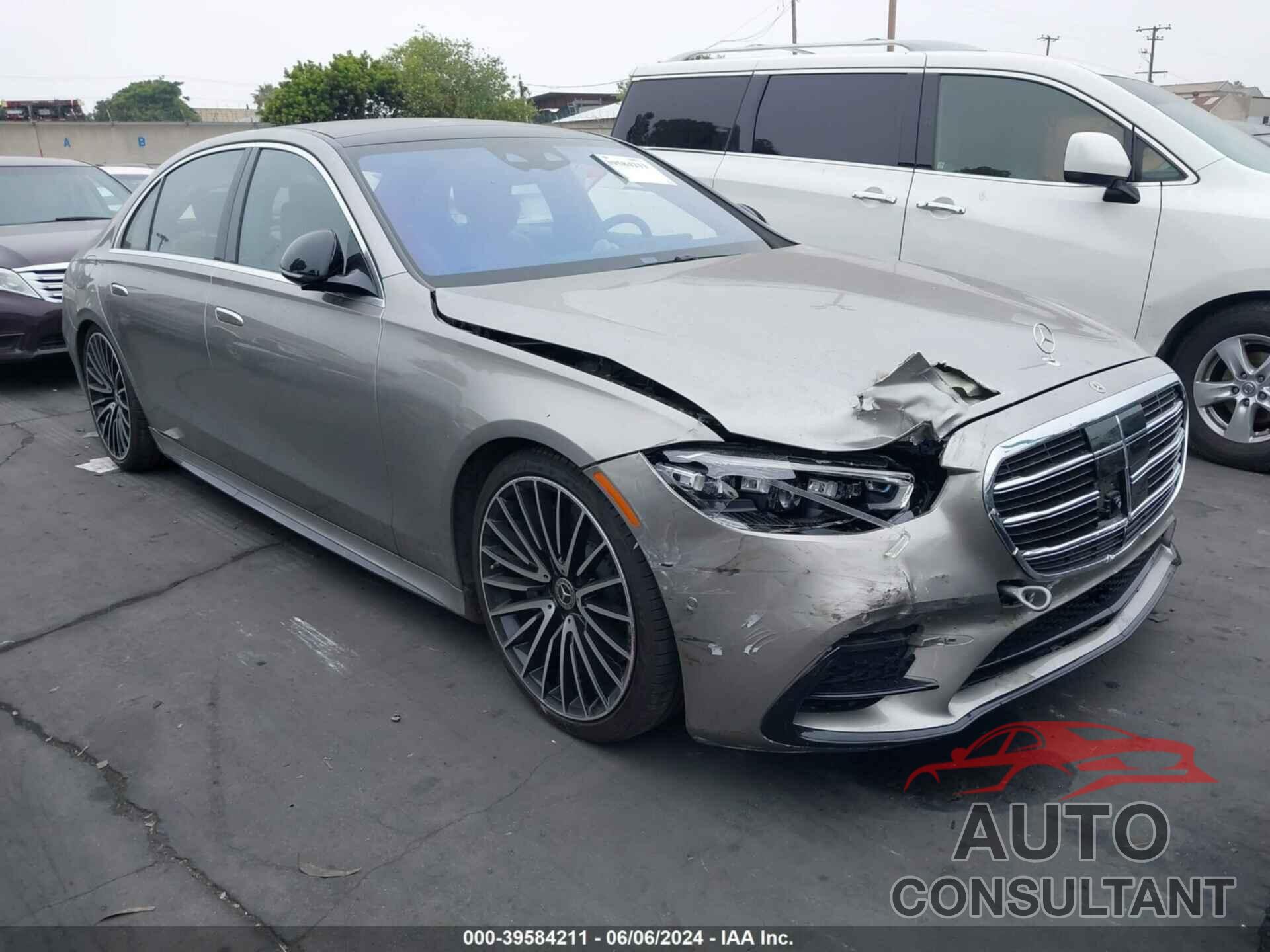 MERCEDES-BENZ S 500 2022 - W1K6G6DB0NA132798