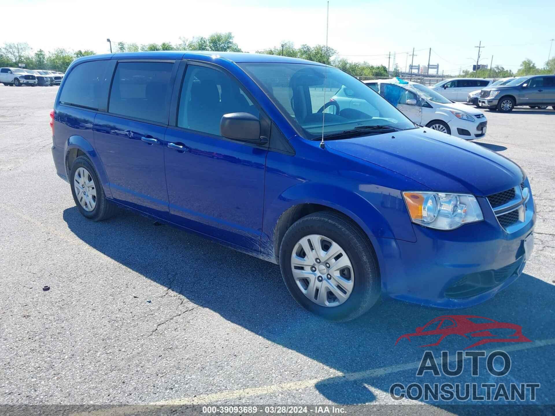 DODGE GRAND CARAVAN 2018 - 2C4RDGBG9JR312906