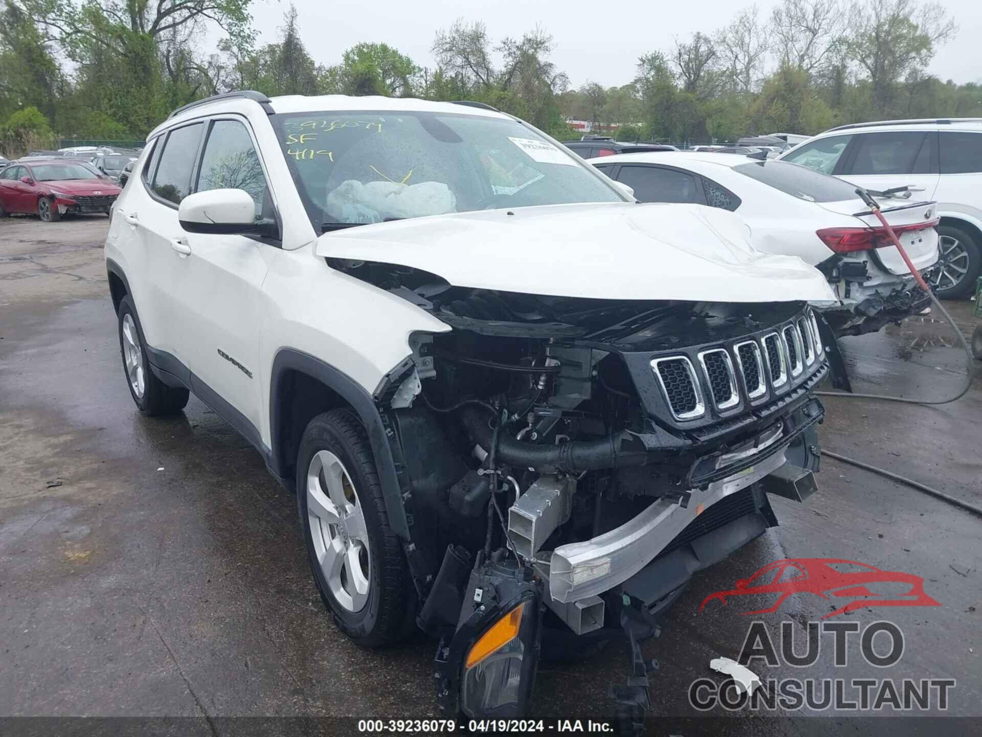 JEEP COMPASS 2019 - 3C4NJDBB7KT670160