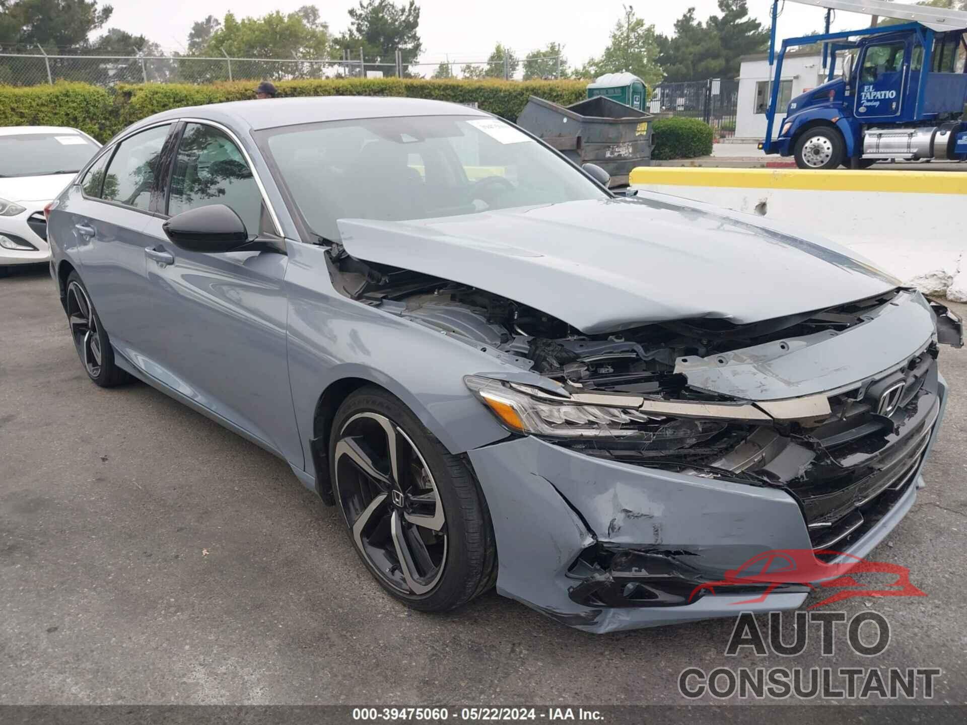 HONDA ACCORD 2021 - 1HGCV1F43MA113375