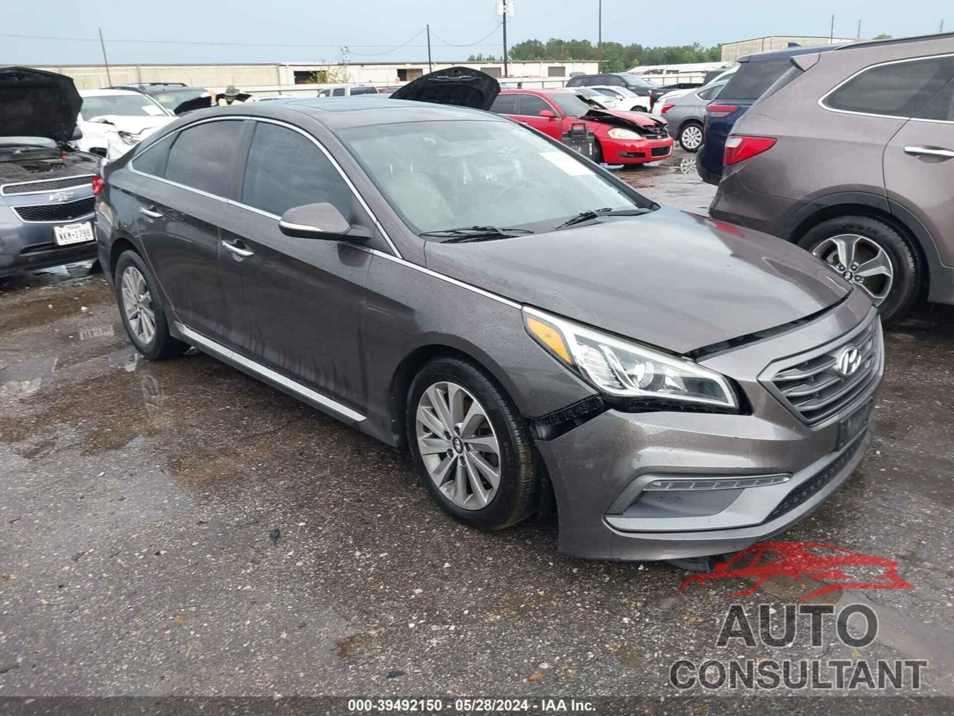 HYUNDAI SONATA 2017 - 5NPE34AF3HH476670