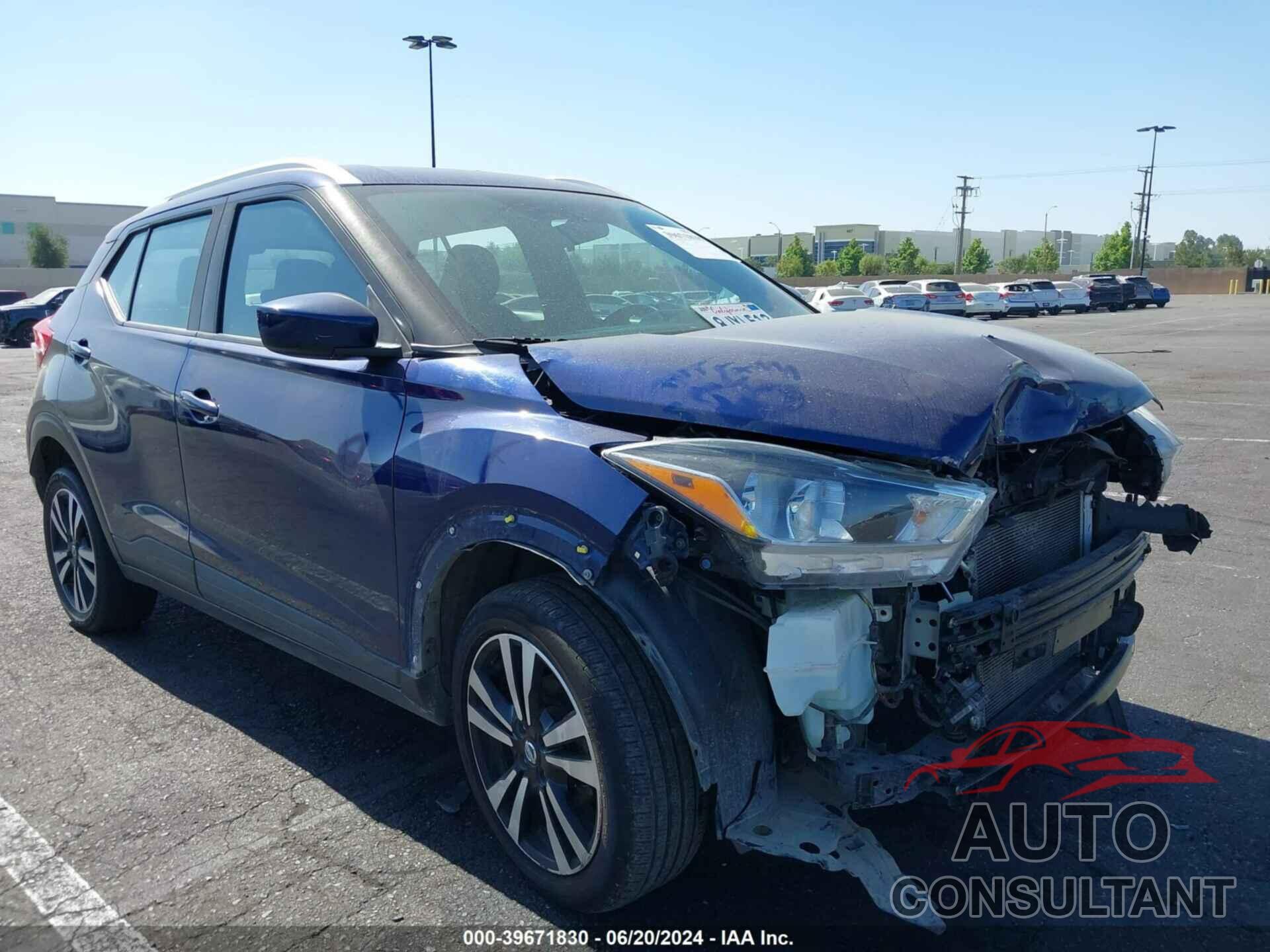 NISSAN KICKS 2019 - 3N1CP5CU8KL533730