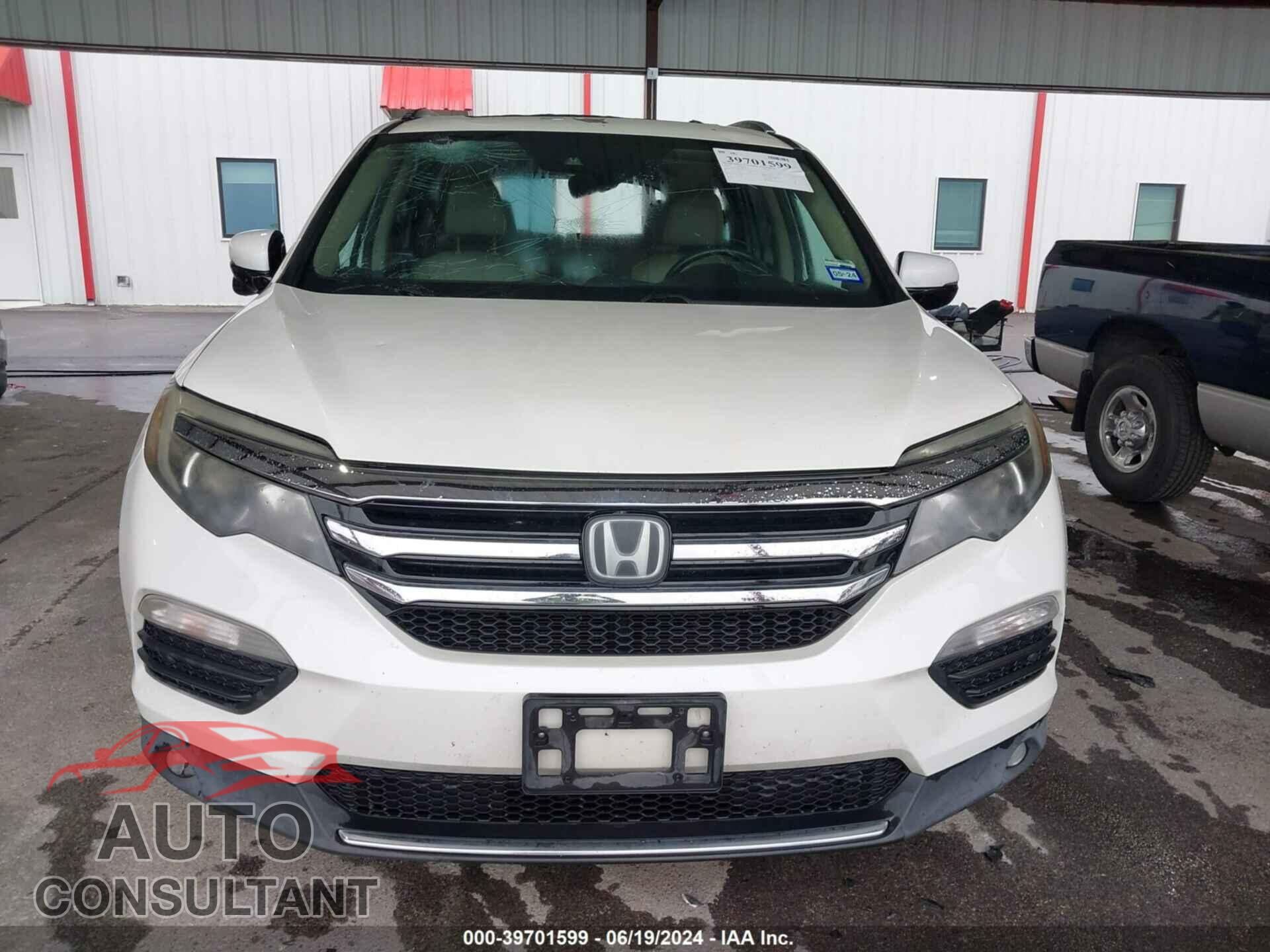 HONDA PILOT 2016 - 5FNYF5H99GB016114
