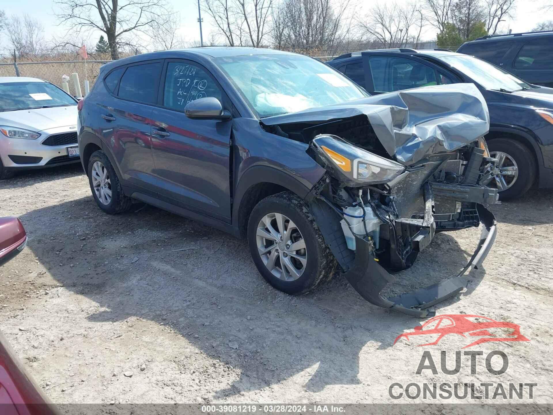 HYUNDAI TUCSON 2021 - KM8J23A45MU302864