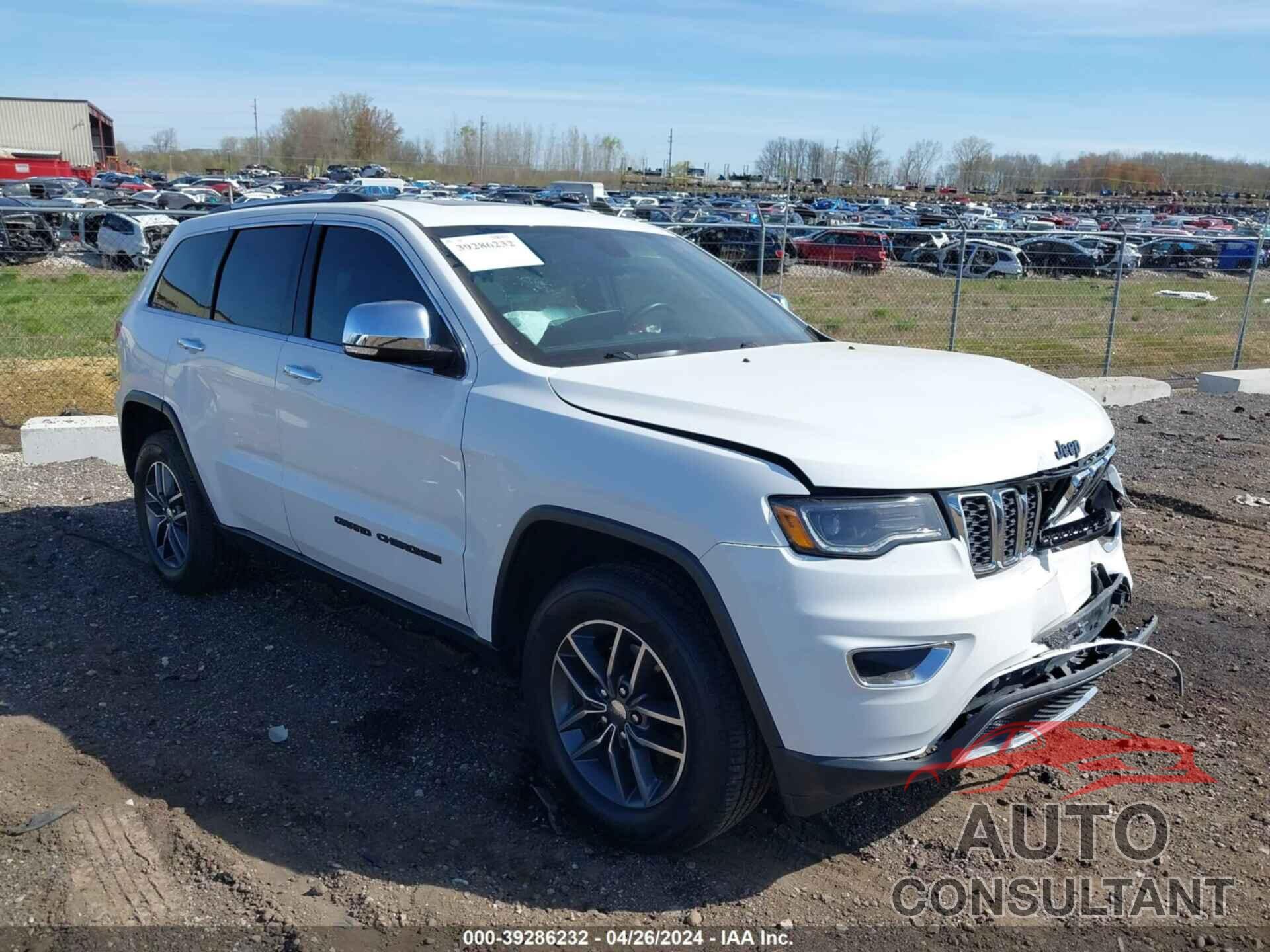 JEEP GRAND CHEROKEE 2017 - 1C4RJFBG8HC809211