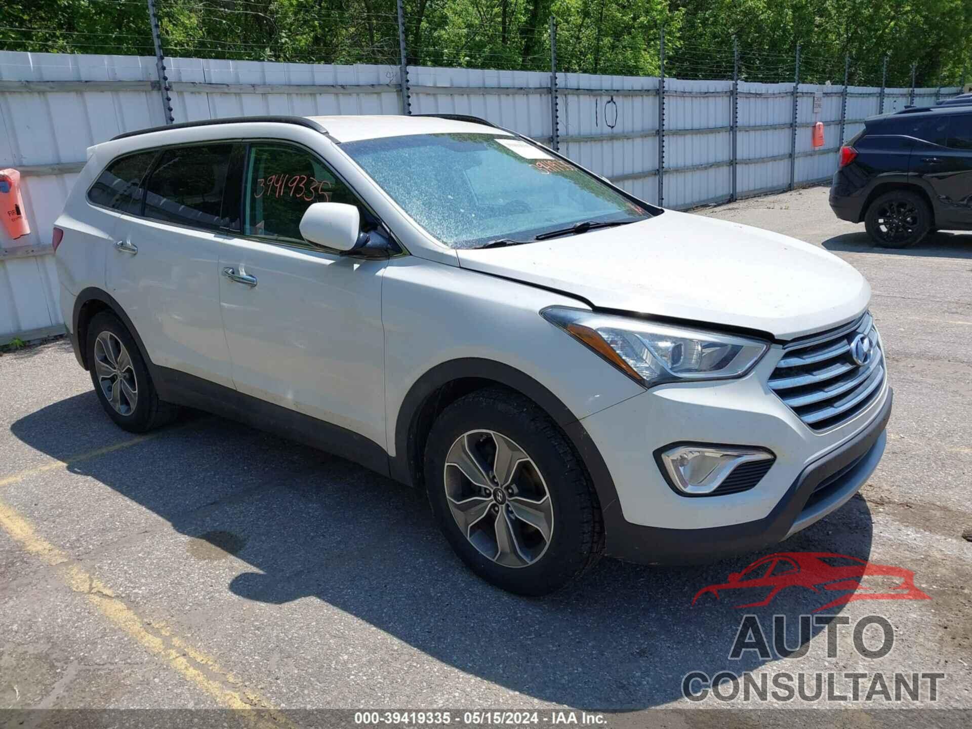 HYUNDAI SANTA FE 2016 - KM8SM4HF8GU140809