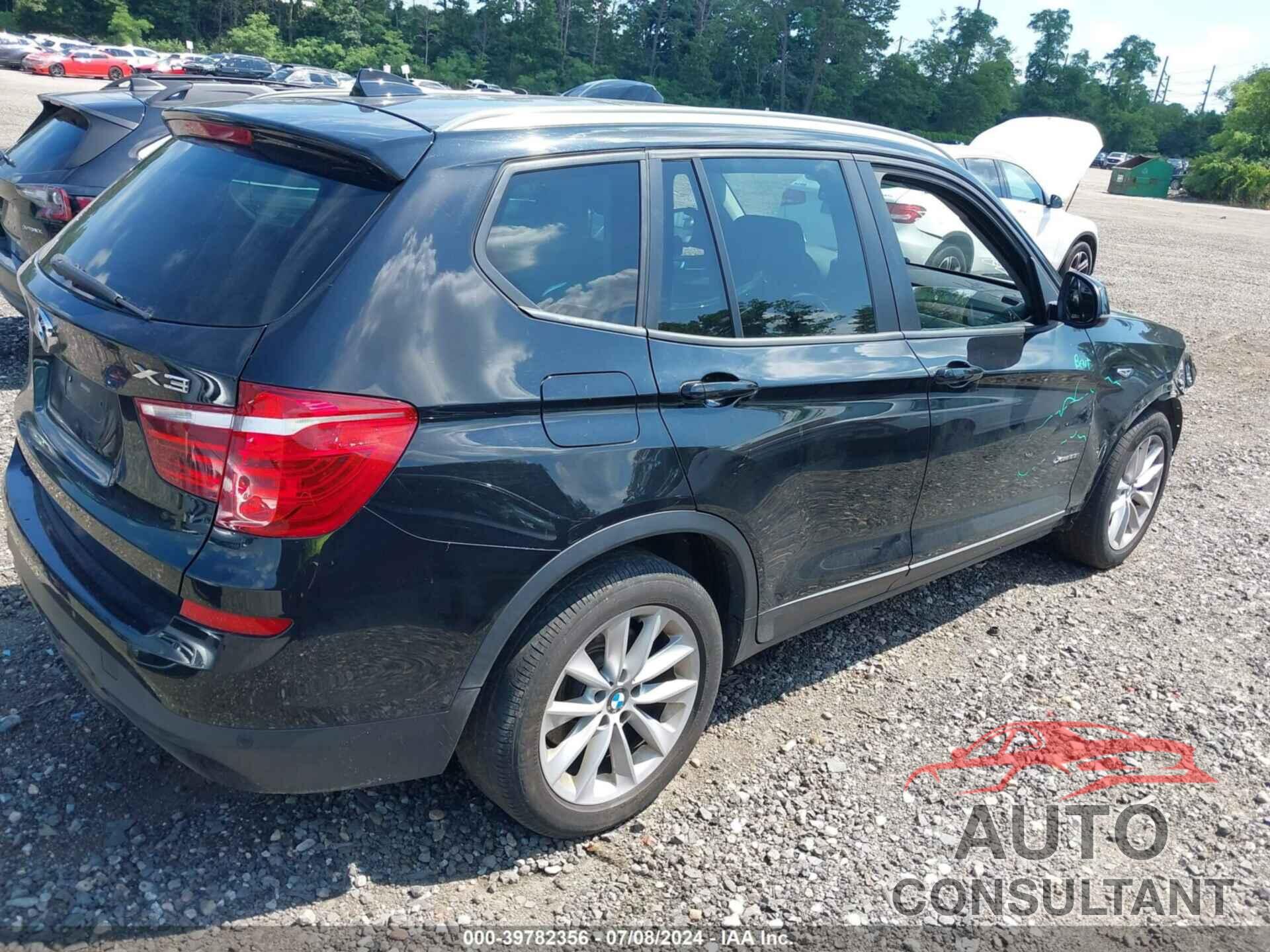 BMW X3 2016 - 5UXWX9C57G0D77163