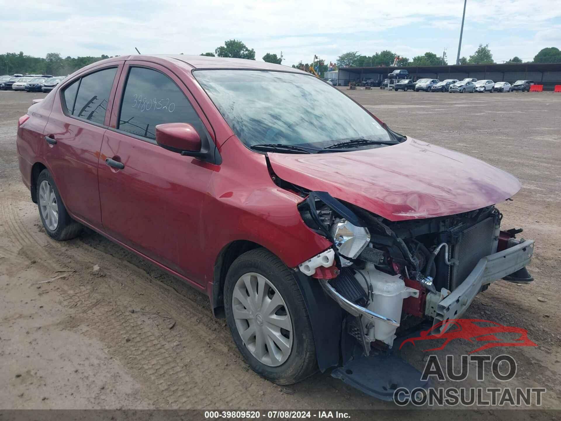 NISSAN VERSA 2019 - 3N1CN7AP5KL818643