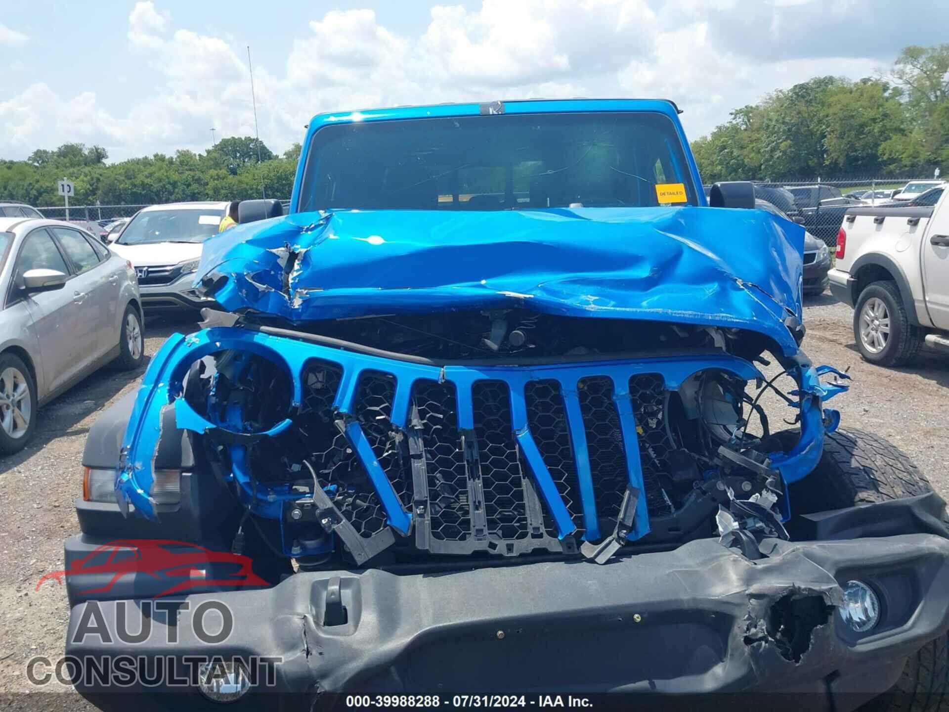 JEEP GLADIATOR 2021 - 1C6JJTAGXML512441