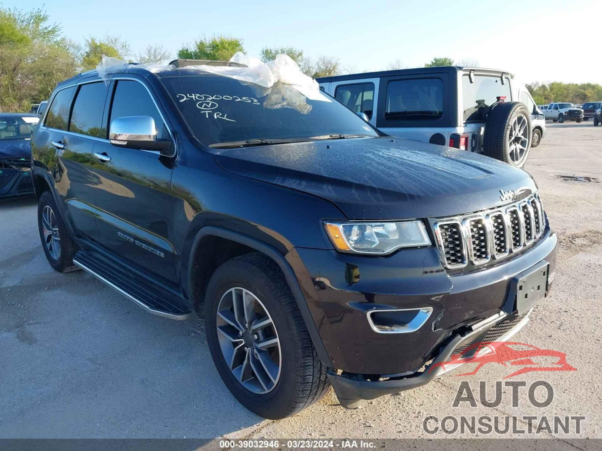 JEEP GRAND CHEROKEE 2020 - 1C4RJFBG3LC247792