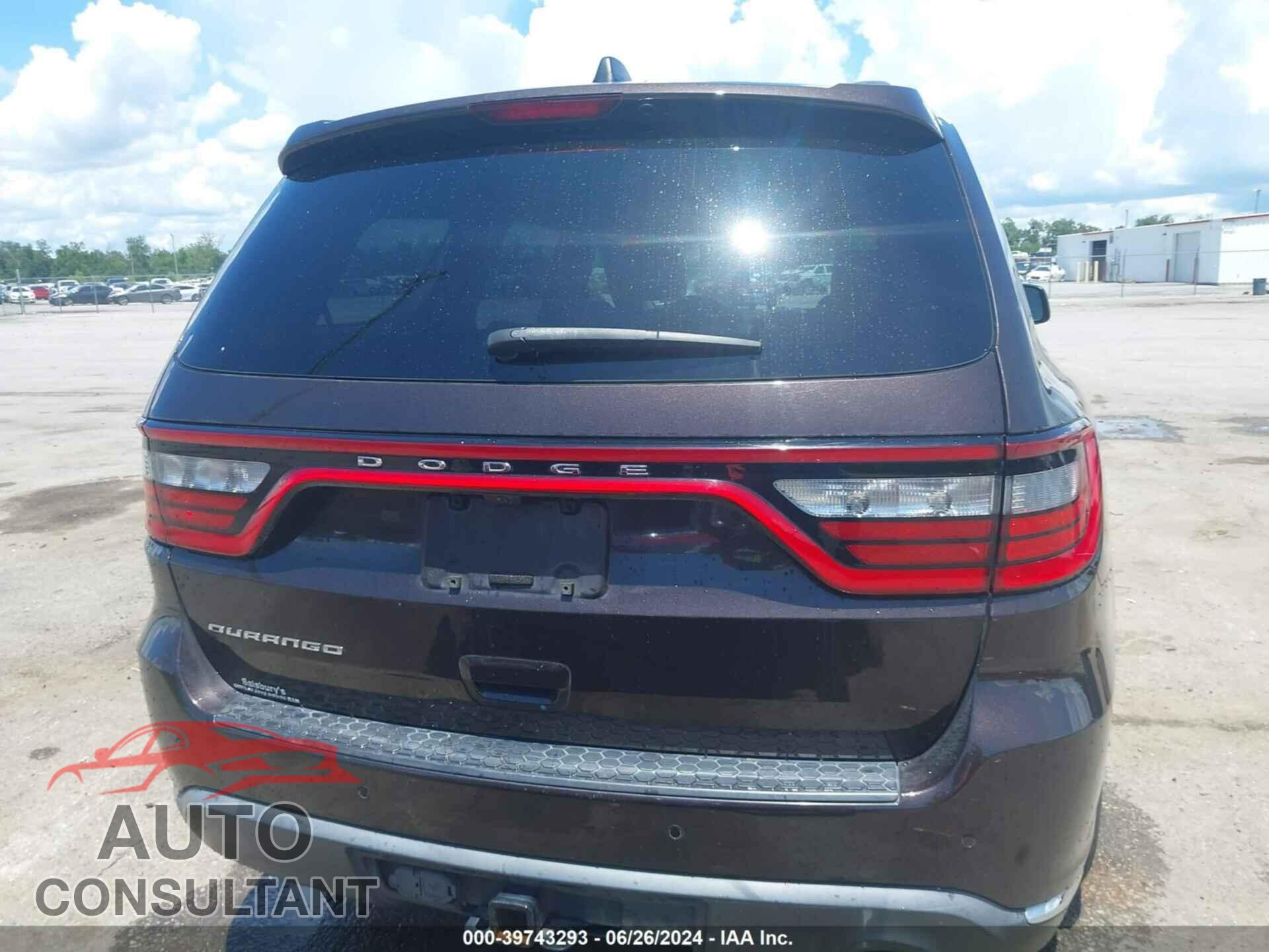 DODGE DURANGO 2017 - 1C4RDHAG6HC780652