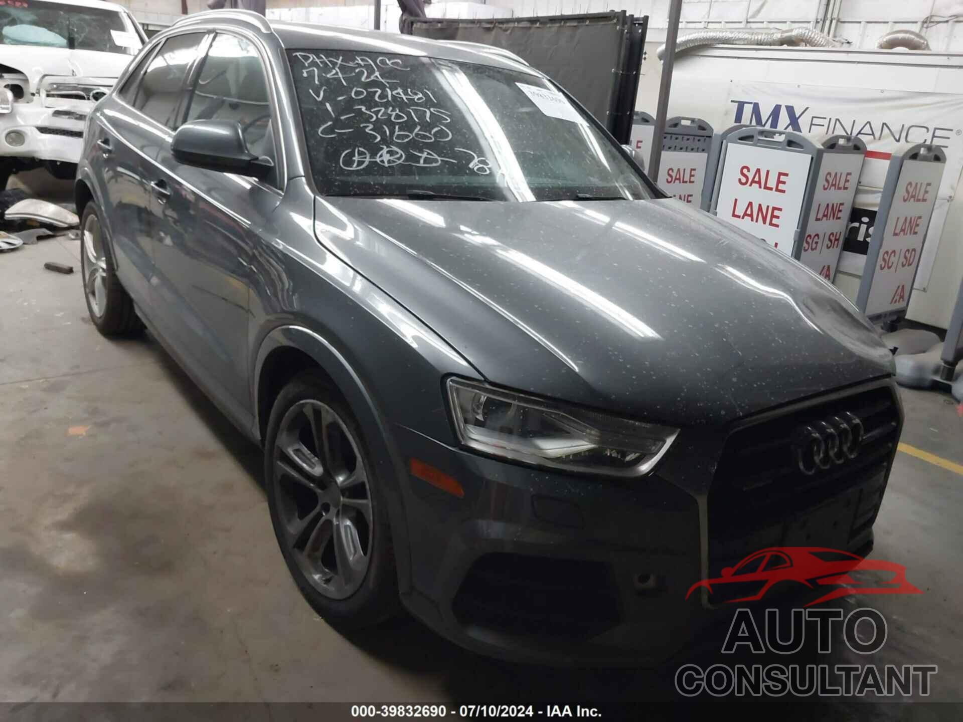 AUDI Q3 2016 - WA1EFCFS4GR021481