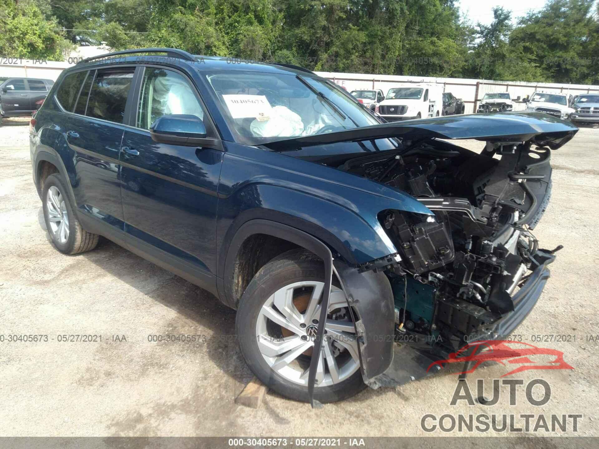 VOLKSWAGEN ATLAS 2021 - 1V2WR2CA7MC554056