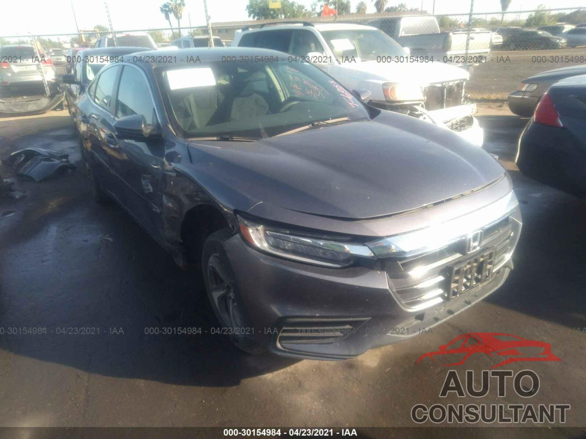 HONDA INSIGHT 2019 - 19XZE4F53KE015766