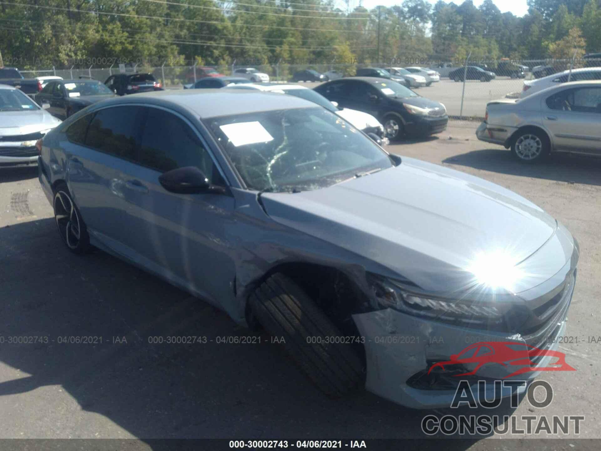 HONDA ACCORD SEDAN 2021 - 1HGCV1F39MA005964