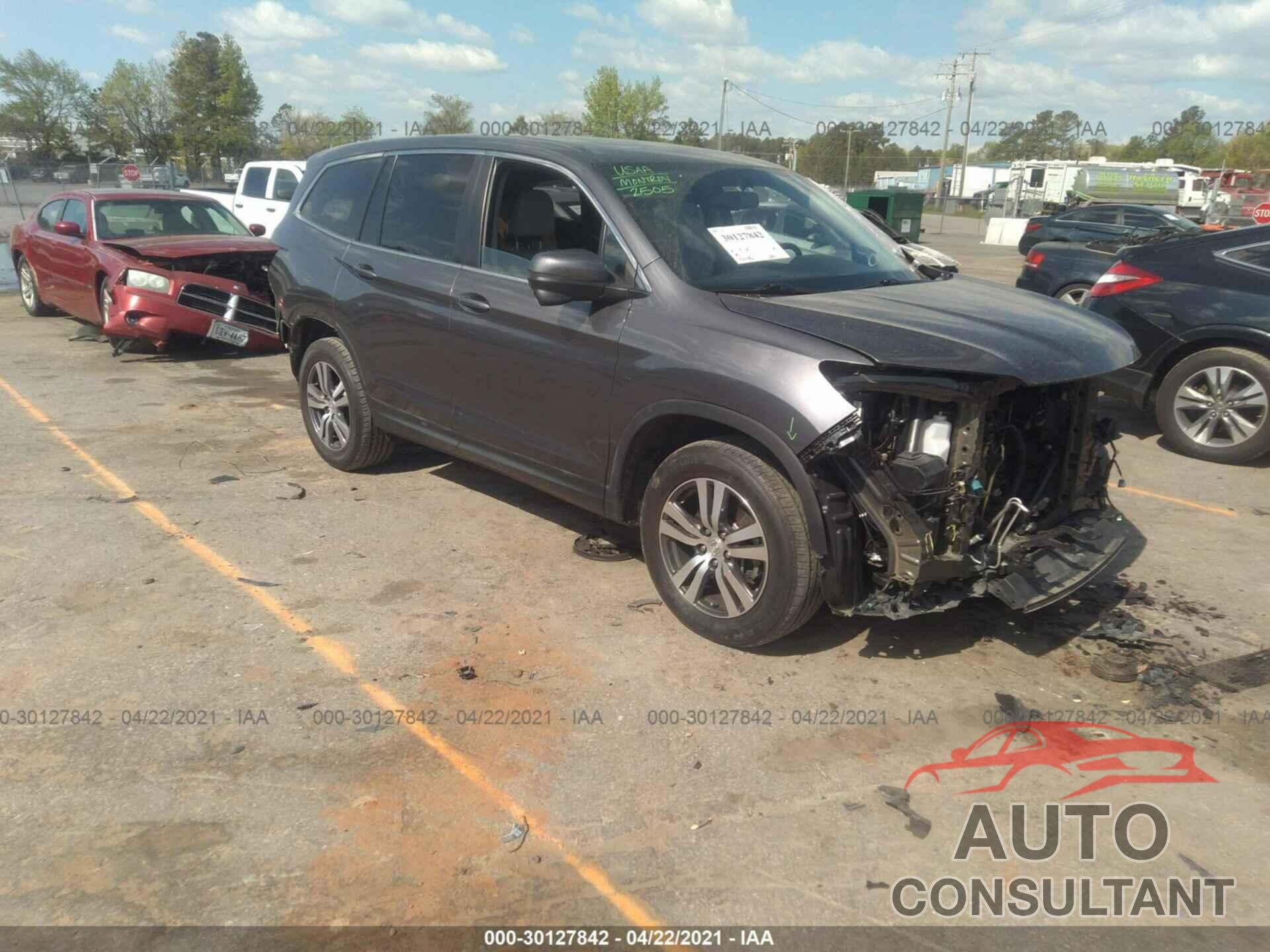 HONDA PILOT 2017 - 5FNYF6H58HB059797