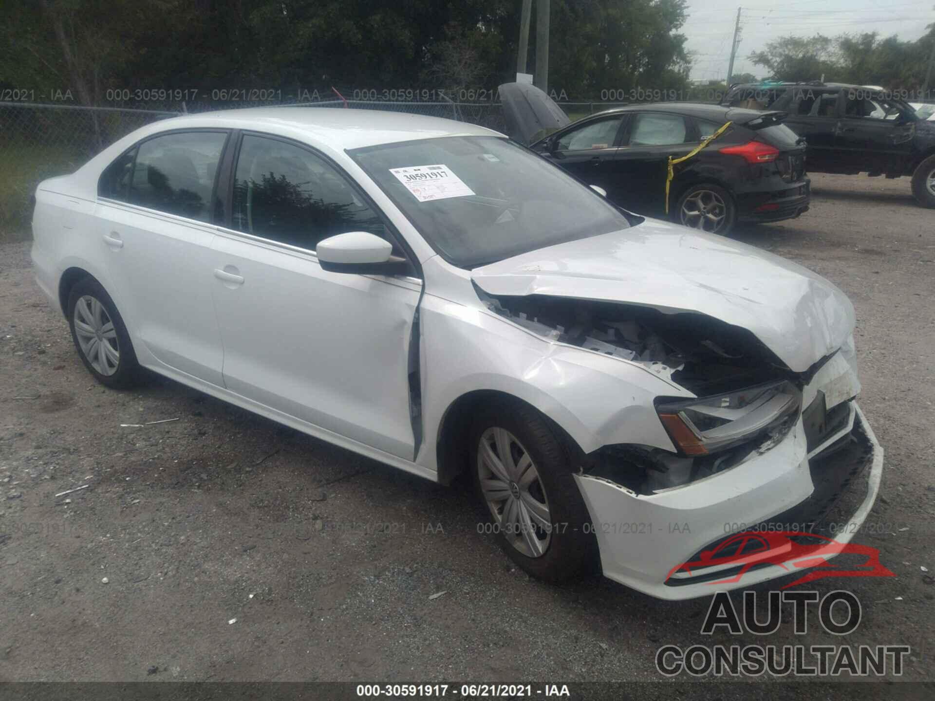 VOLKSWAGEN JETTA 2017 - 3VW2B7AJ7HM389566