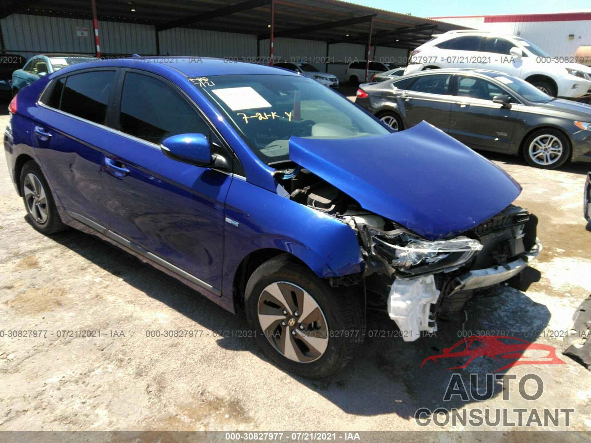 HYUNDAI IONIQ HYBRID 2019 - KMHC75LC7KU149346