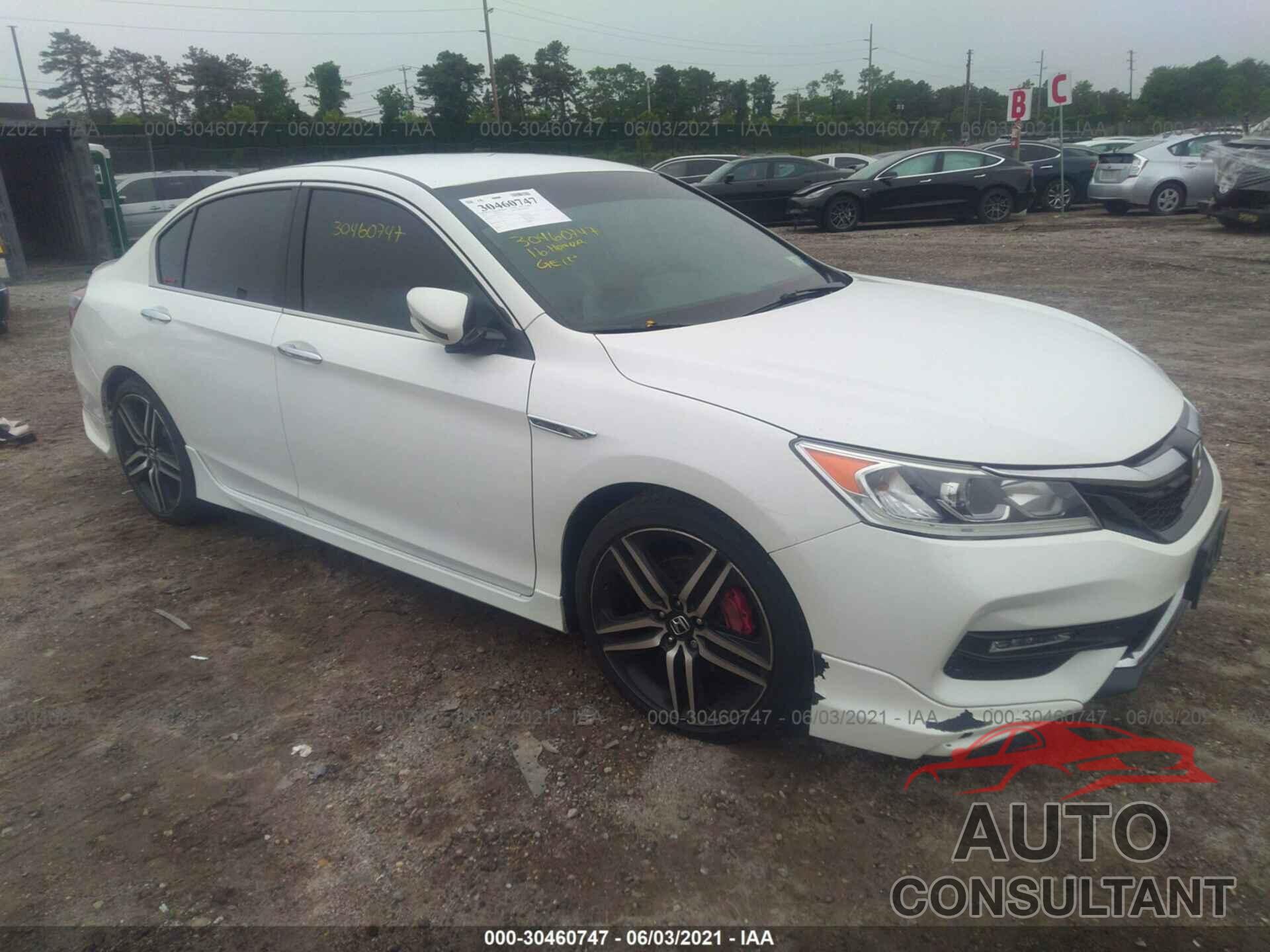 HONDA ACCORD SEDAN 2016 - 1HGCR2F52GA132264