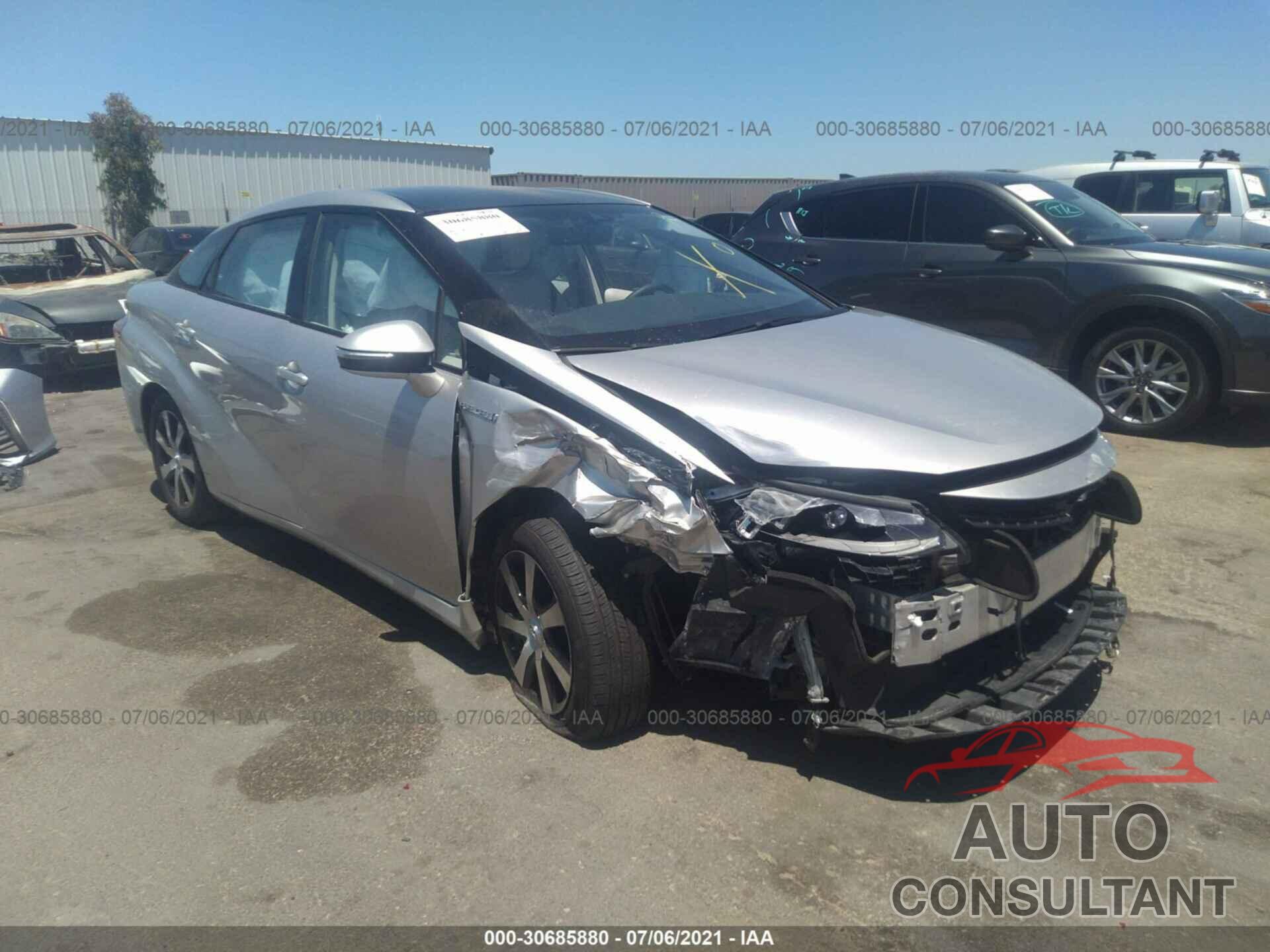 TOYOTA MIRAI 2017 - JTDBVRBD0HA003100