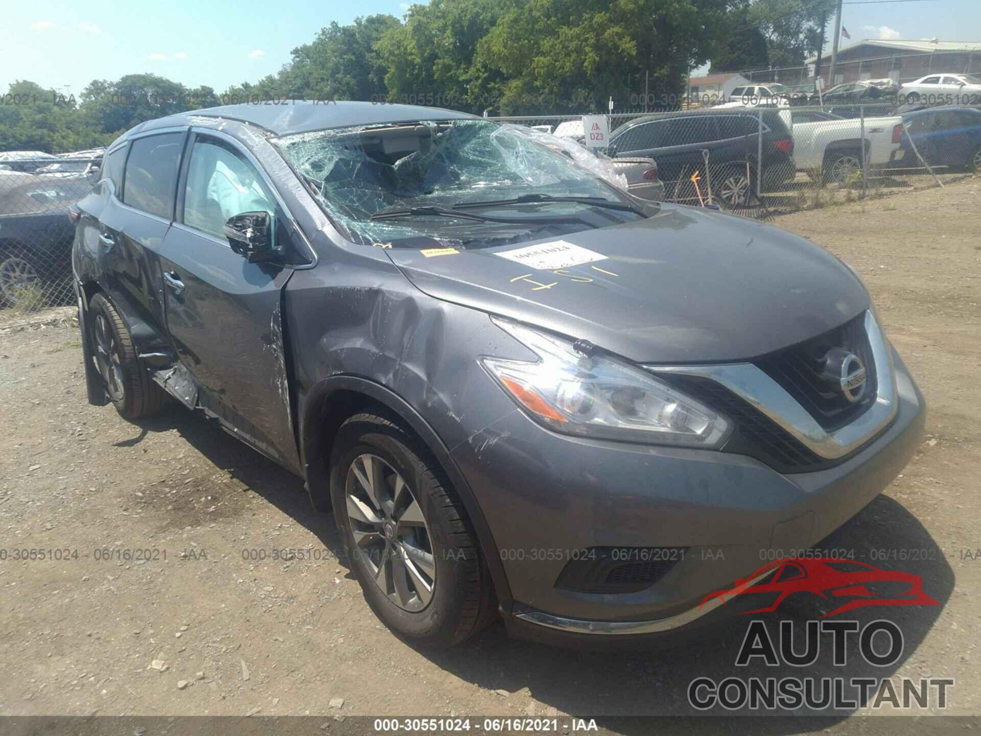 NISSAN MURANO 2017 - 5N1AZ2MG1HN193878