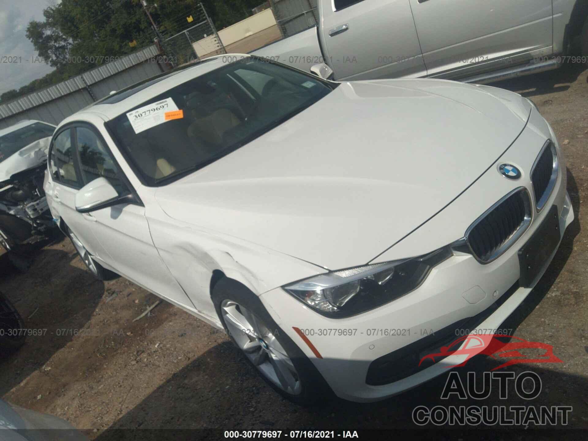 BMW 3 SERIES 2017 - WBA8E1G31HNU16466