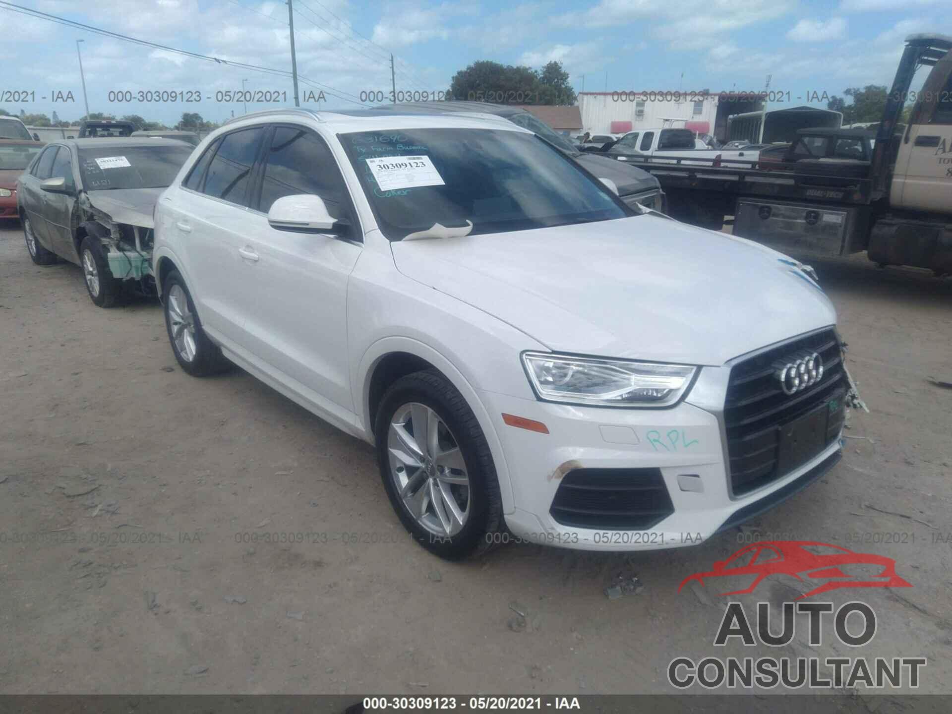 AUDI Q3 2017 - WA1HCCFS9HR007566