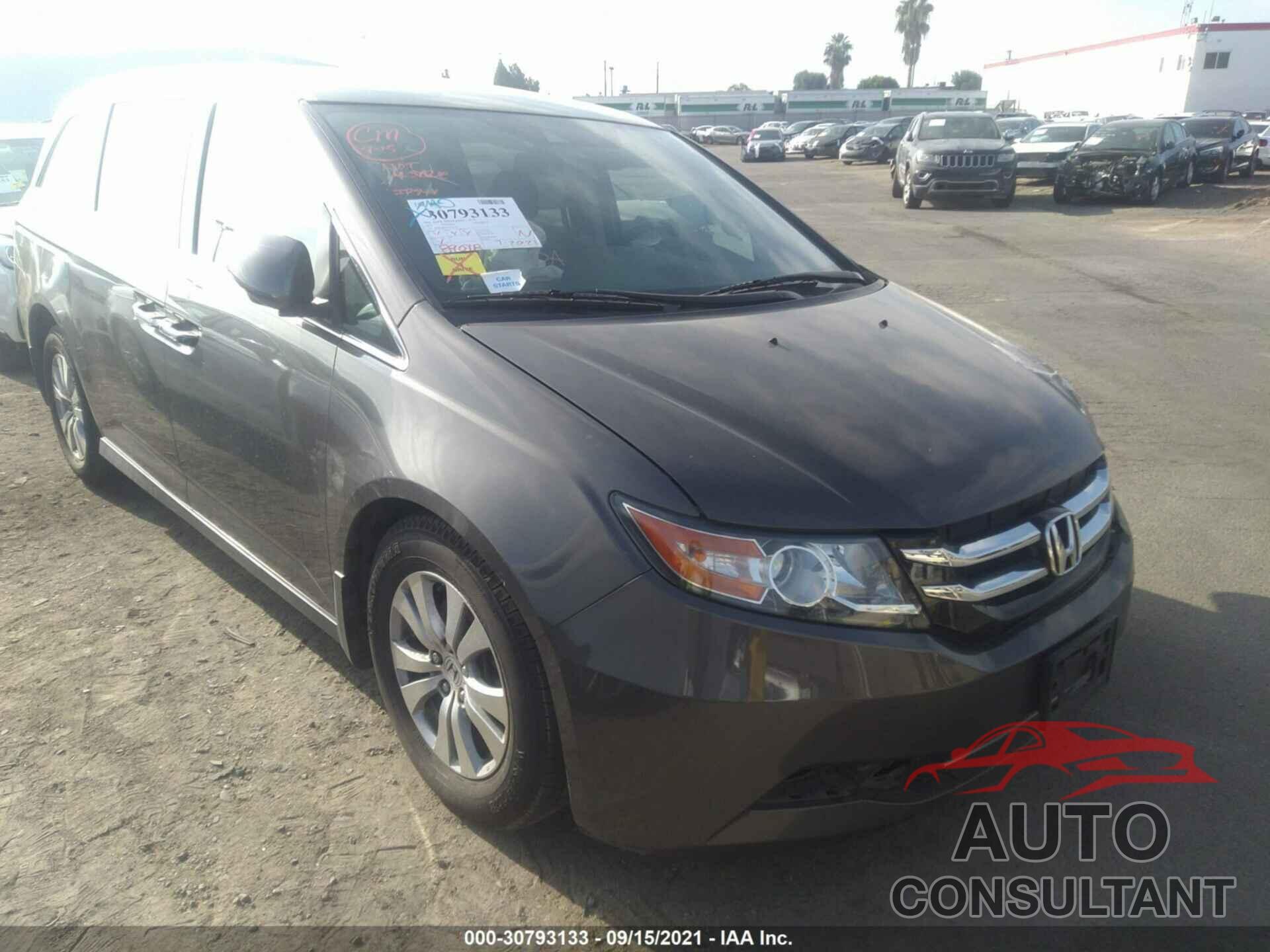 HONDA ODYSSEY 2016 - 5FNRL5H65GB092268