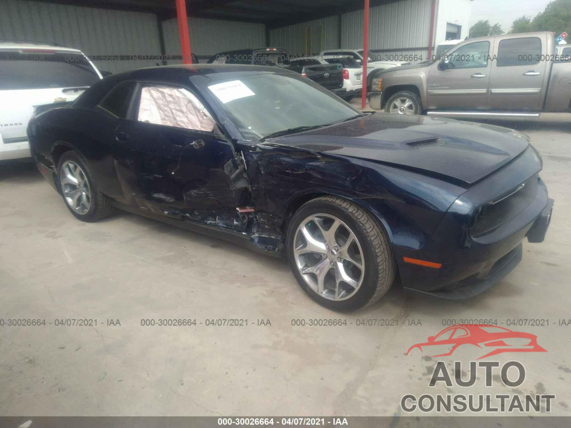 DODGE CHALLENGER 2016 - 2C3CDZAGXGH149317