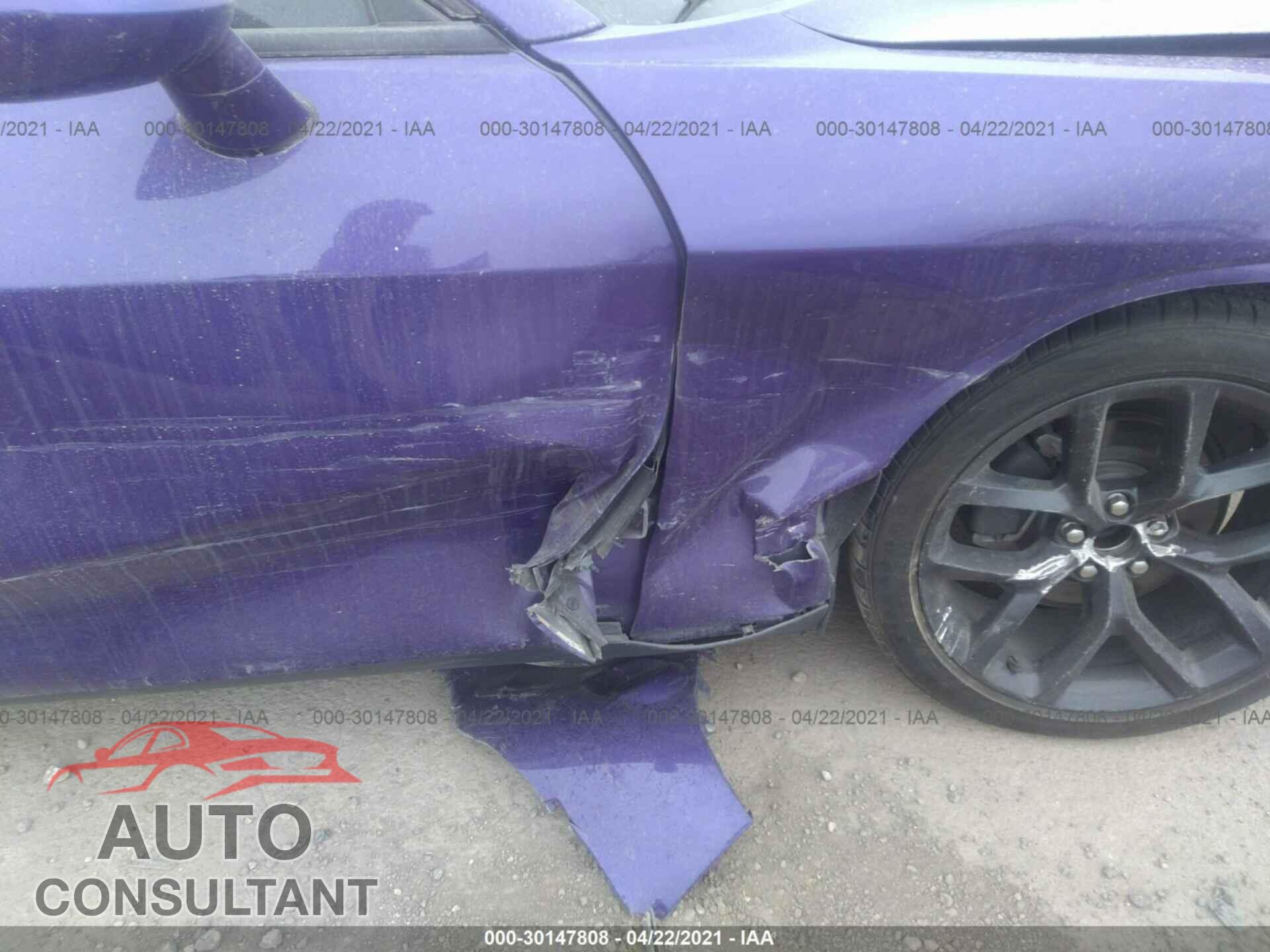 DODGE CHALLENGER 2019 - 2C3CDZAG1KH716863