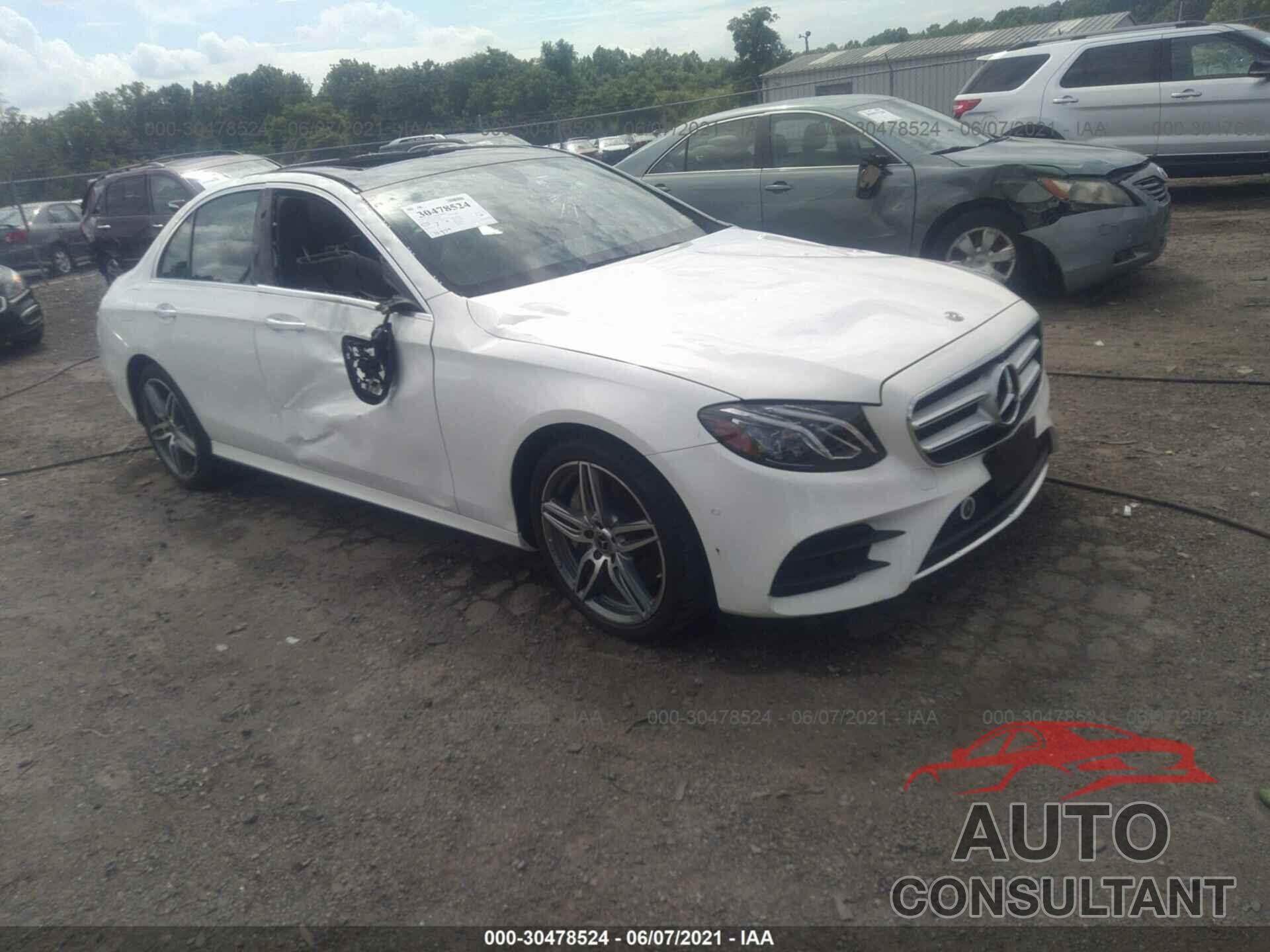 MERCEDES-BENZ E-CLASS 2019 - WDDZF4KB7KA523661