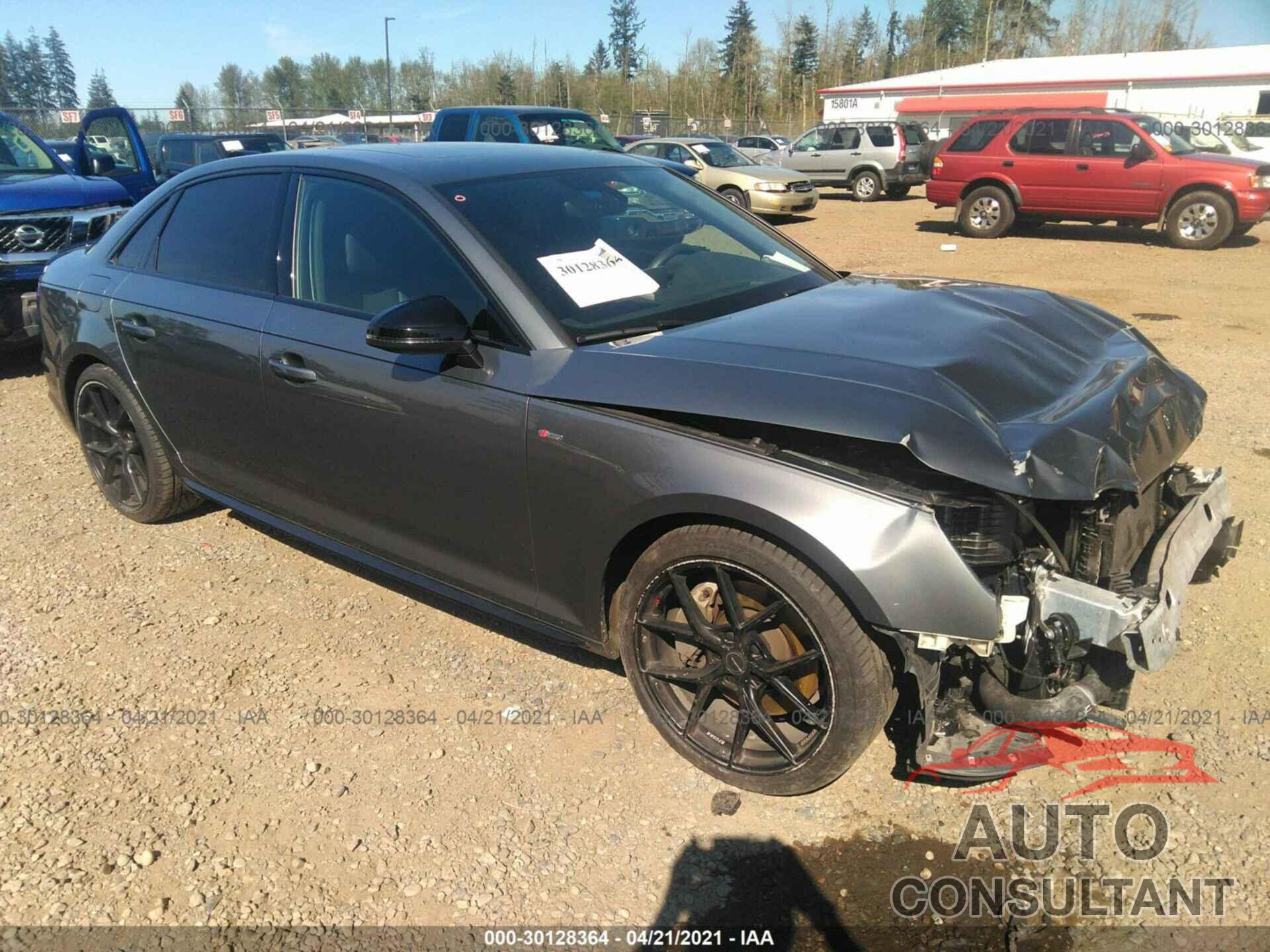 AUDI A4 2018 - WAUFNAF49JA072951