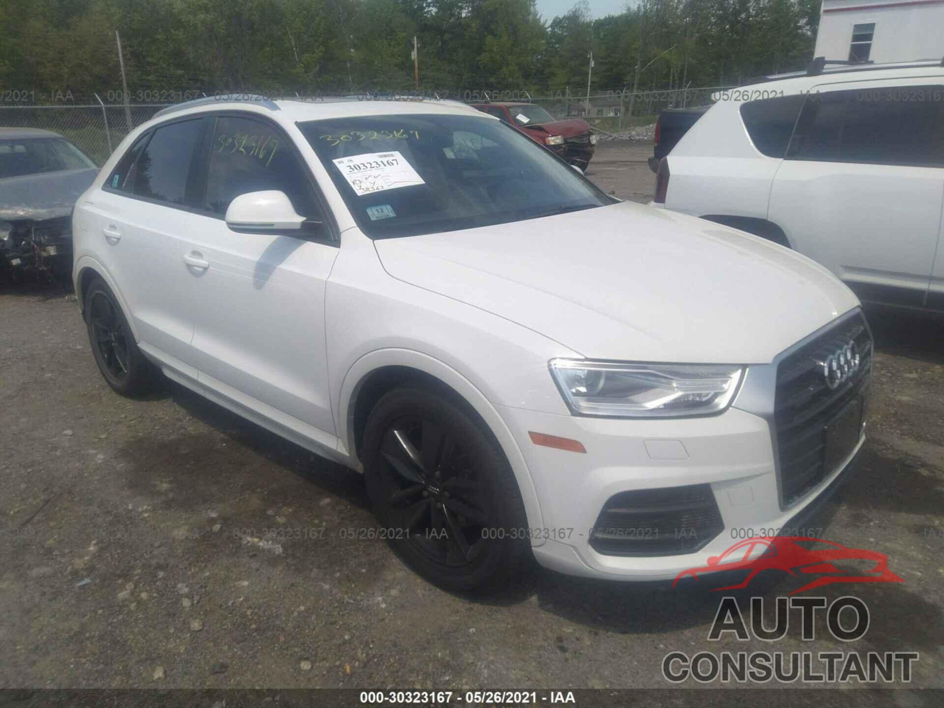 AUDI Q3 2017 - WA1ECCFS9HR012429