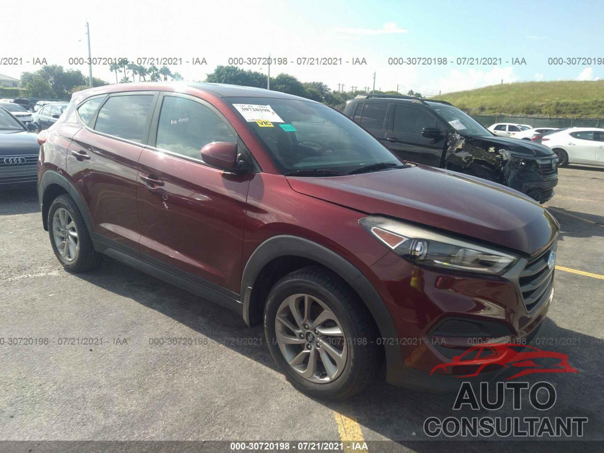 HYUNDAI TUCSON 2016 - KM8J23A45GU158351