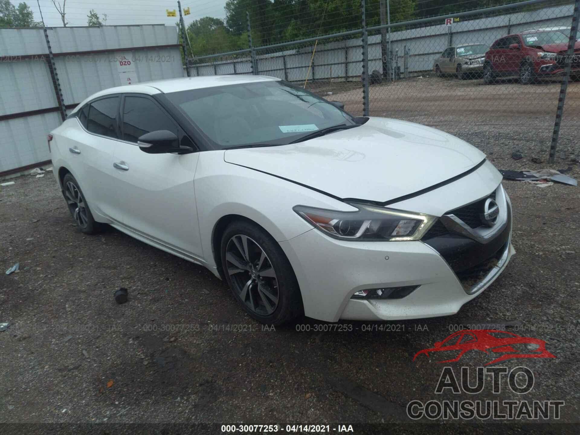 NISSAN MAXIMA 2017 - 1N4AA6AP8HC384870