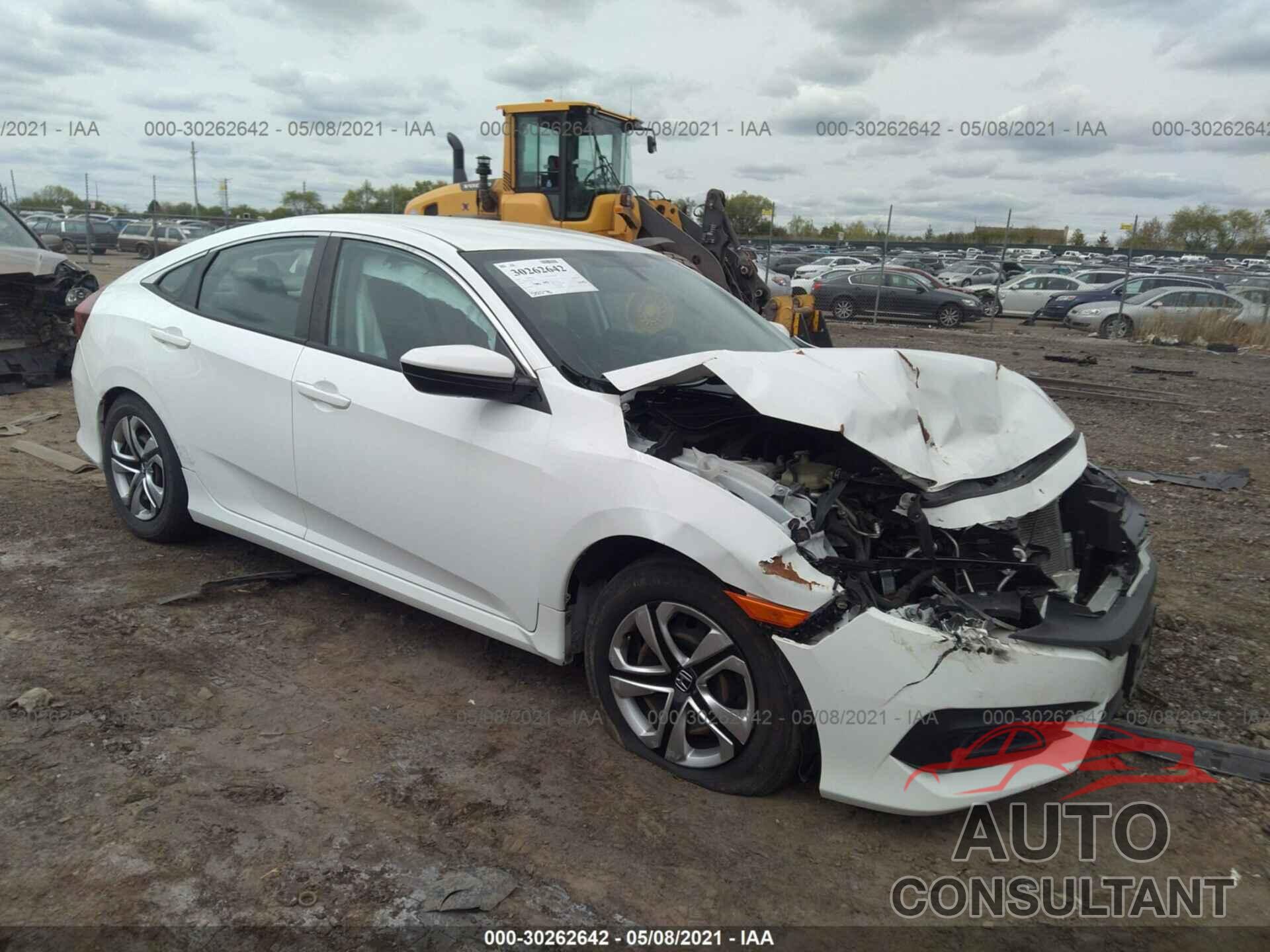 HONDA CIVIC SEDAN 2016 - 19XFC2F56GE058129