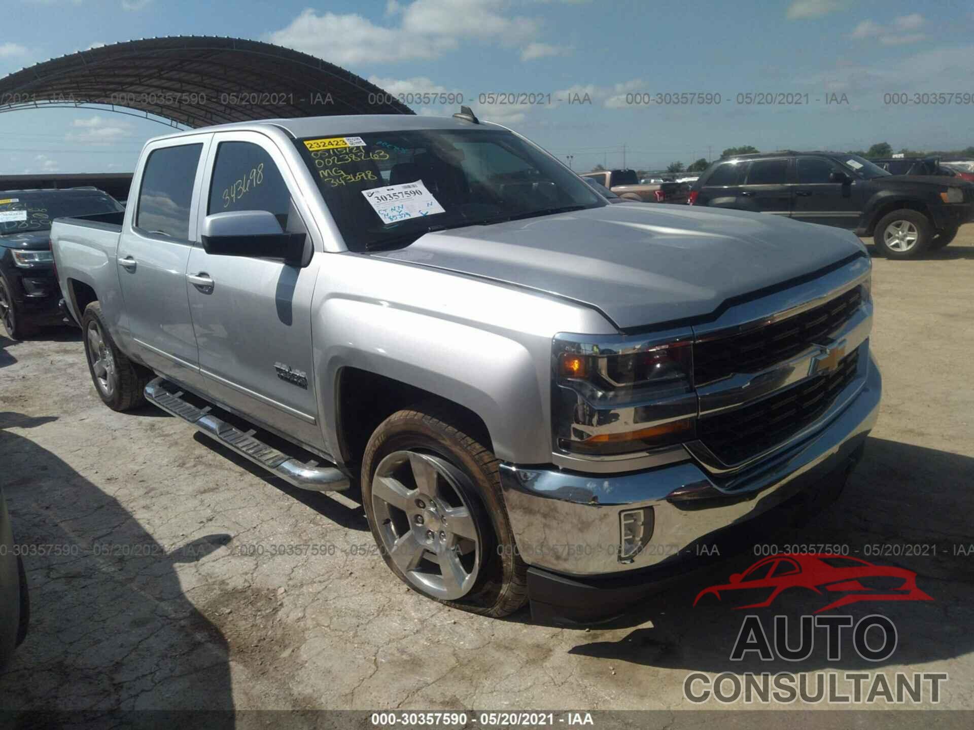 CHEVROLET SILVERADO 1500 2017 - 3GCPCREC9HG343698