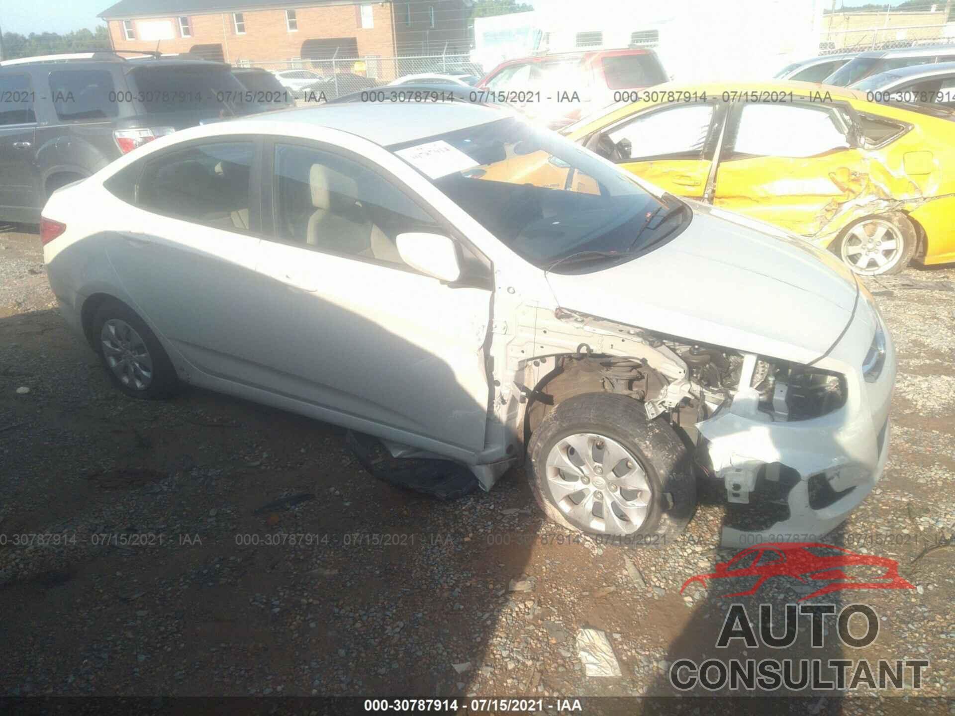 HYUNDAI ACCENT 2016 - KMHCT4AE2GU118815